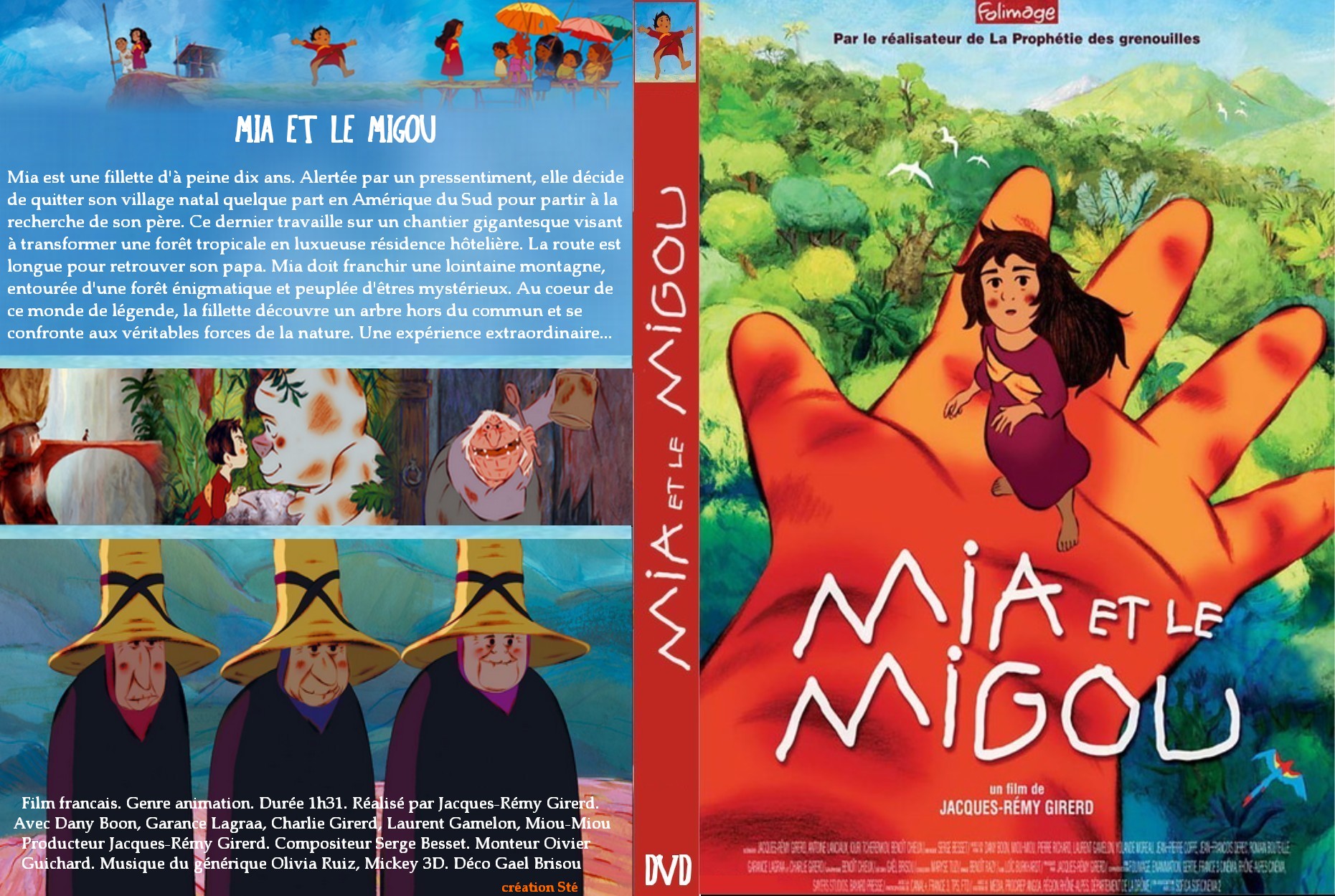 Jaquette DVD Mia et le migou csutom