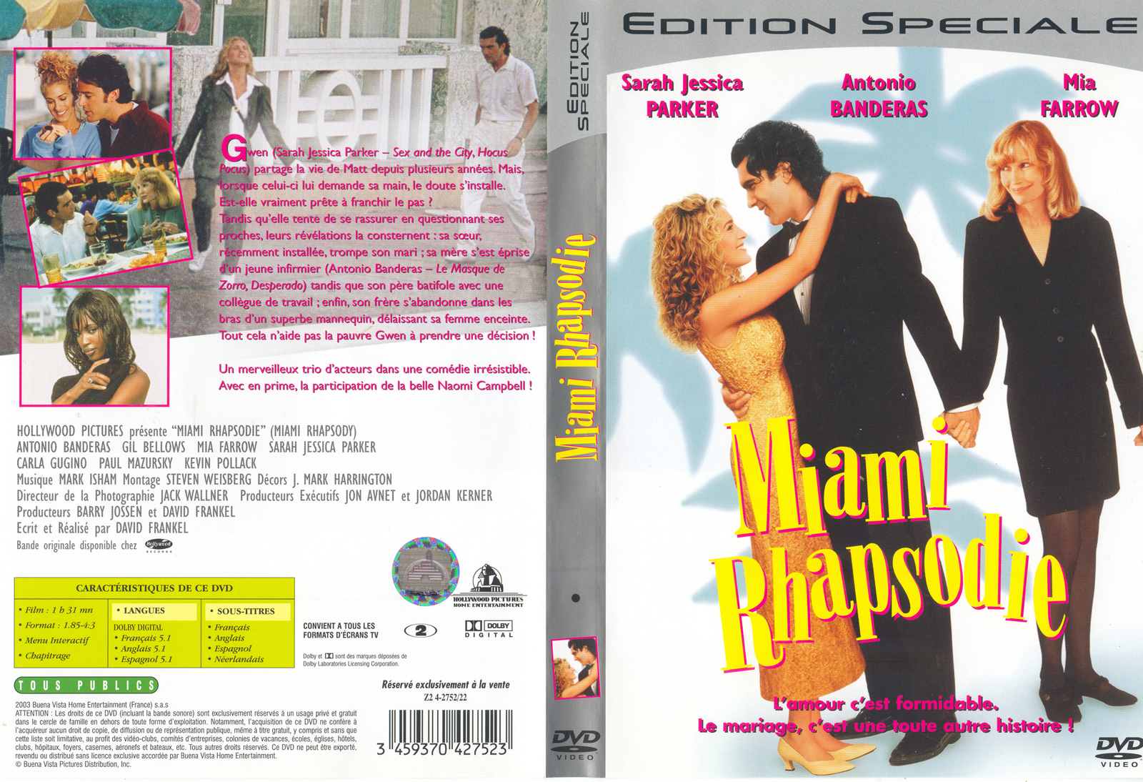Jaquette DVD Miami rhapsodie