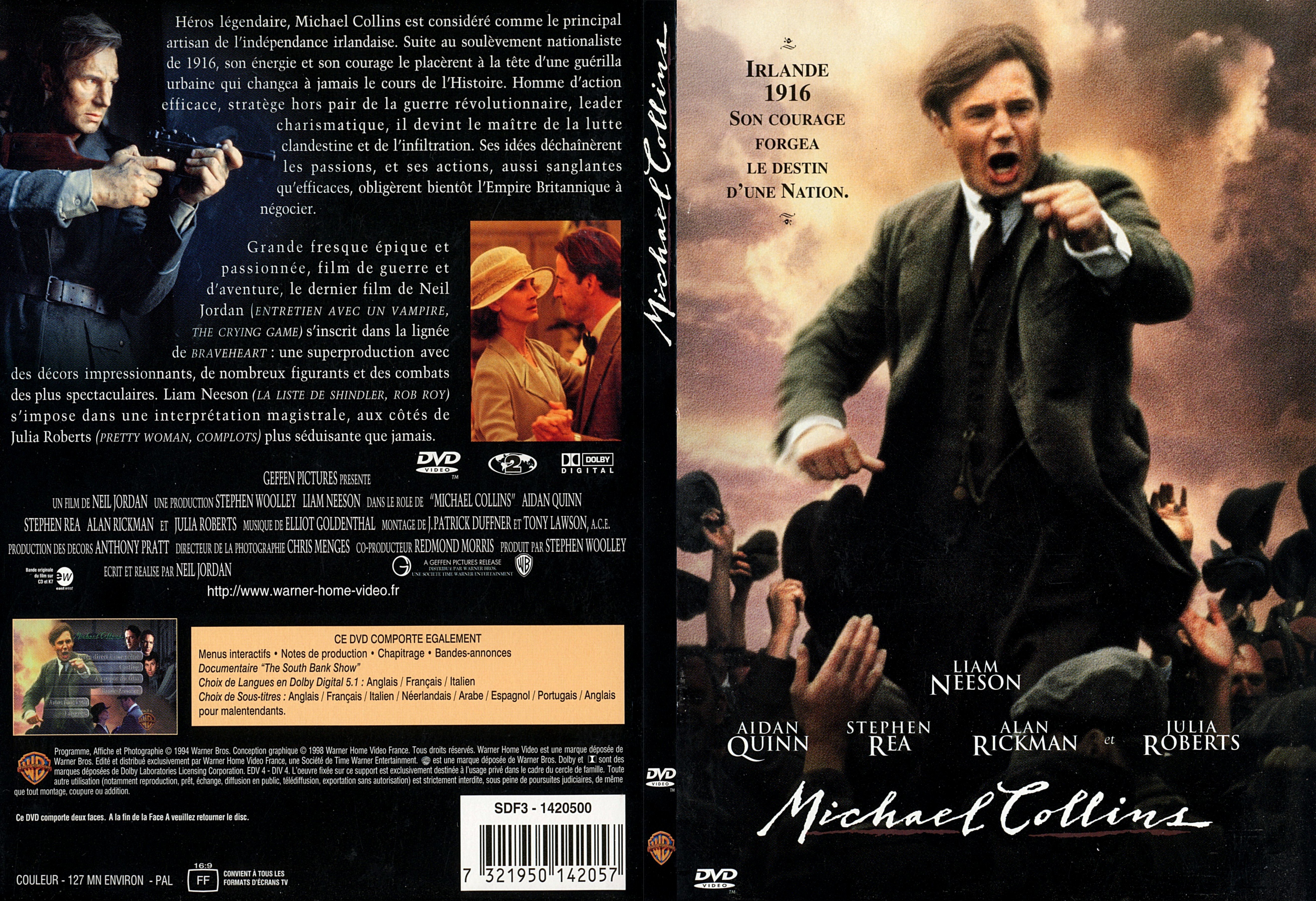 Jaquette DVD Michael Collins - SLIM