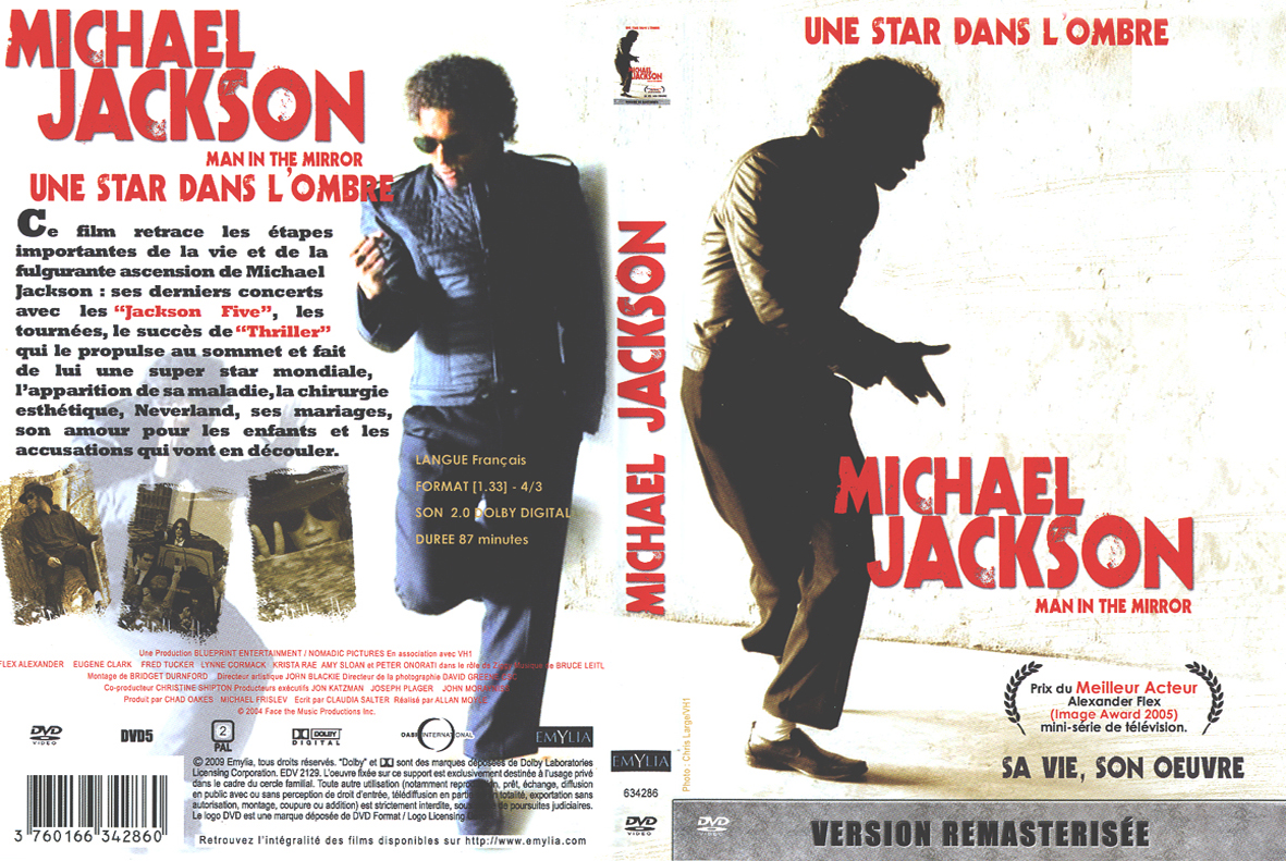 Jaquette DVD Michael Jackson - Man in the mirror