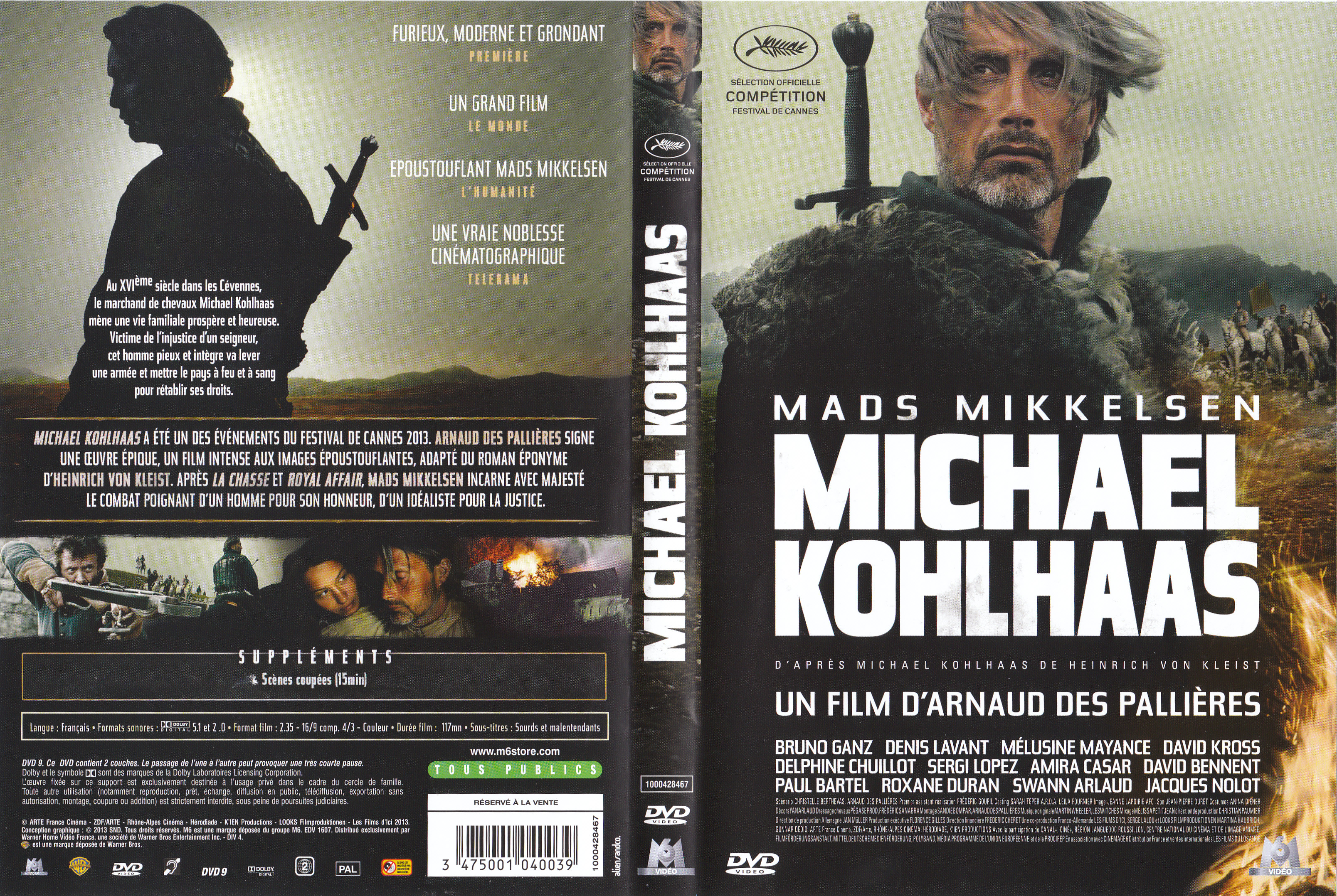 Jaquette DVD Michael Kohlhaas v2
