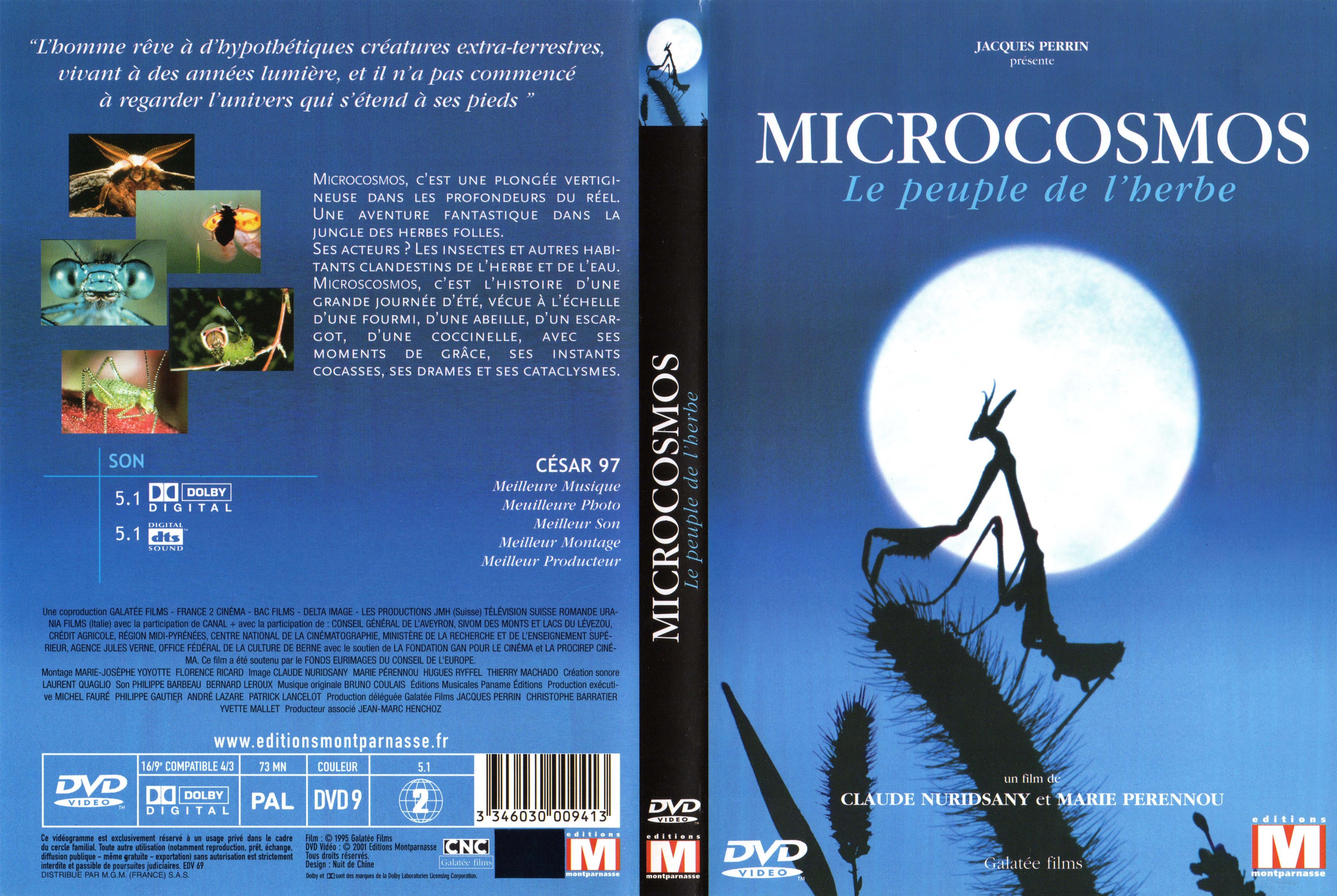 Jaquette DVD Microcosmos v3