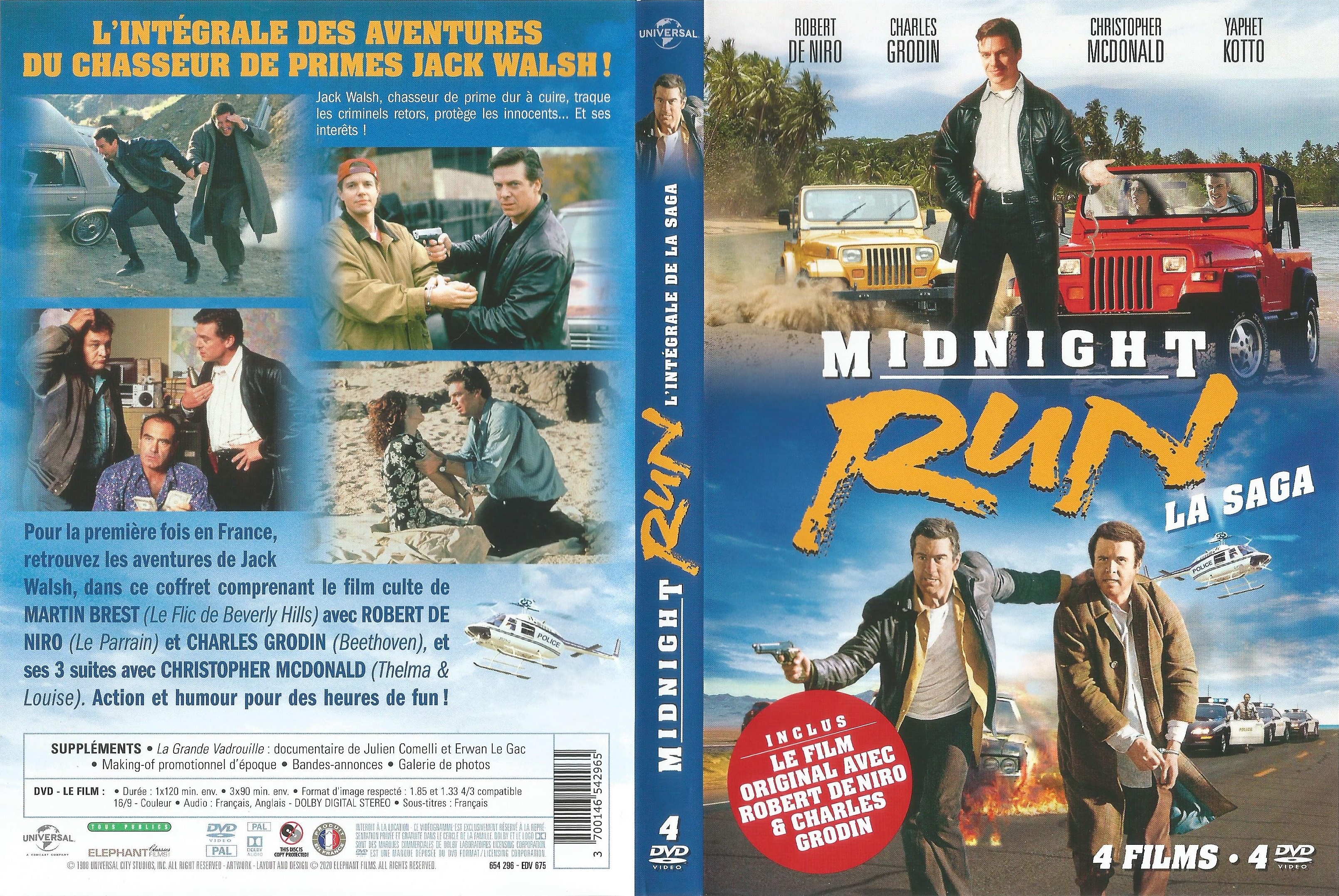 Jaquette DVD Midnight Run la saga