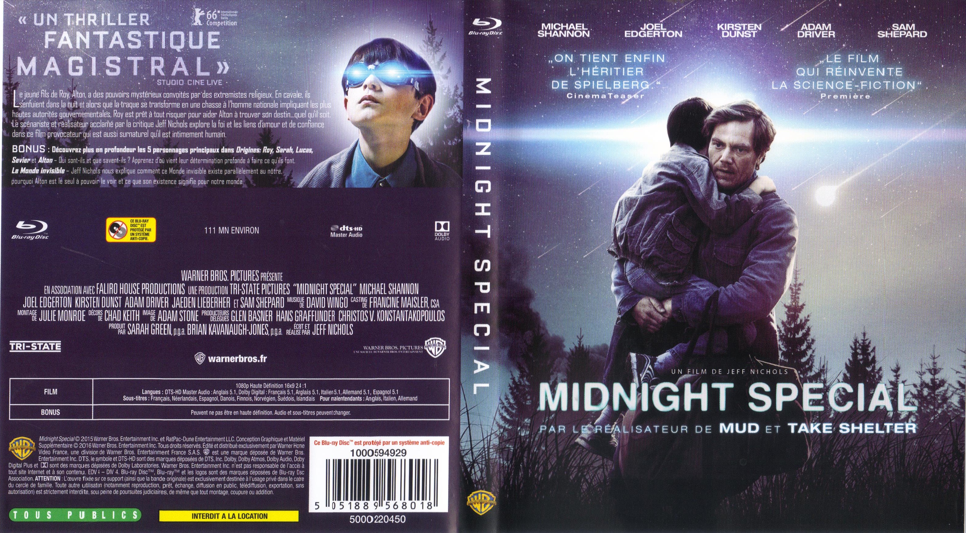 Jaquette DVD Midnight Special (BLU-RAY)