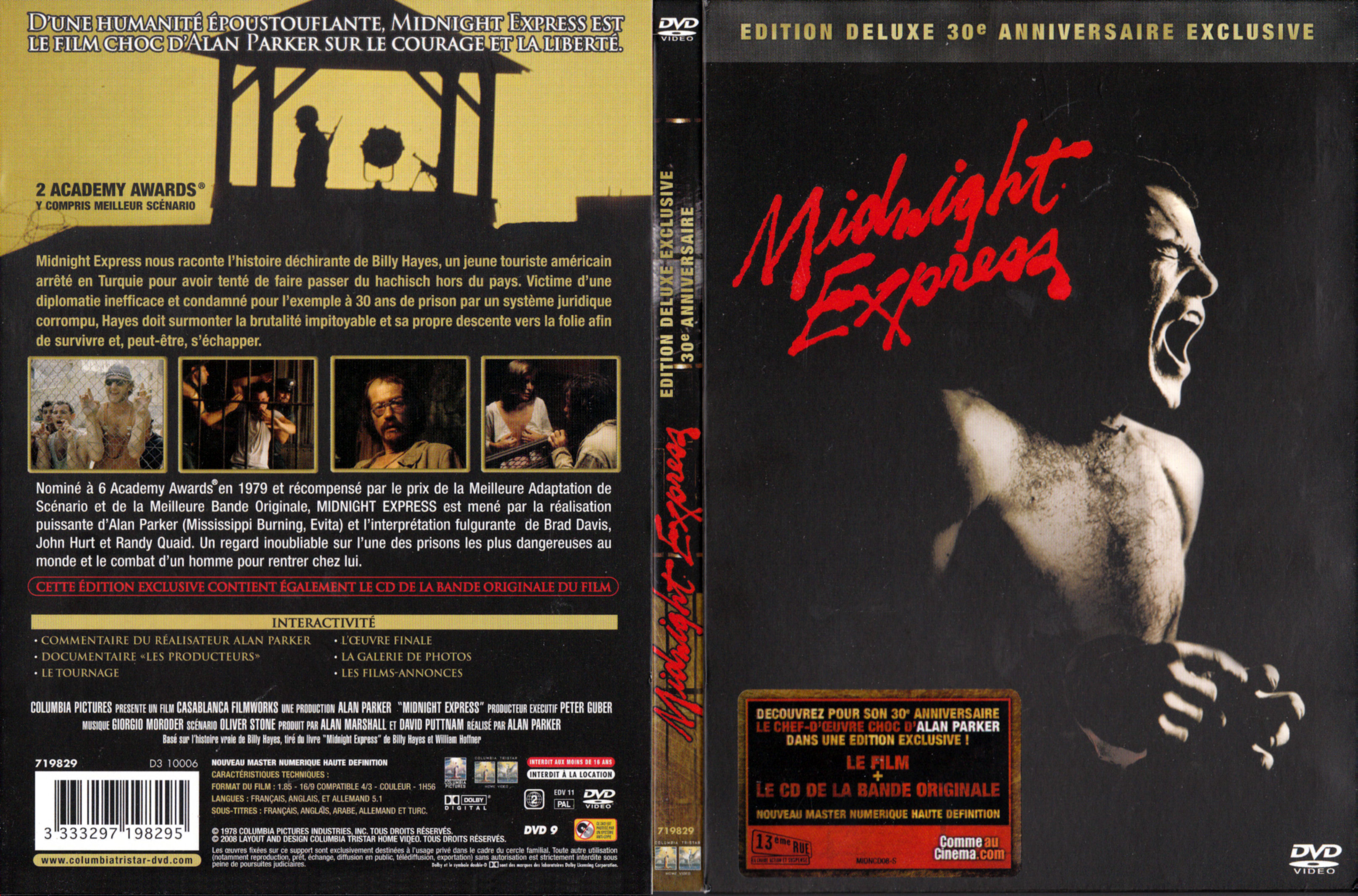 Jaquette DVD Midnight express v5