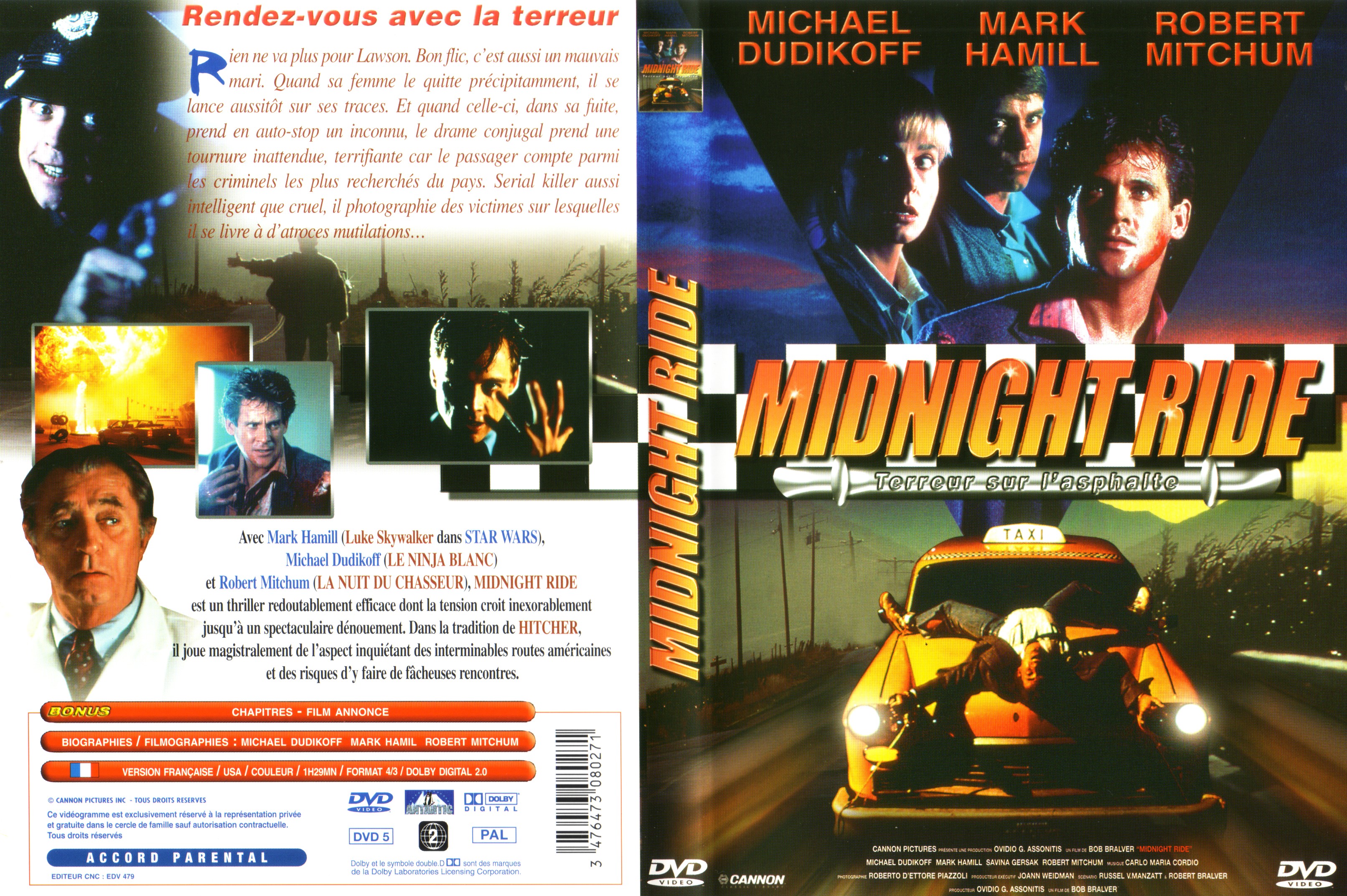 Jaquette DVD Midnight ride