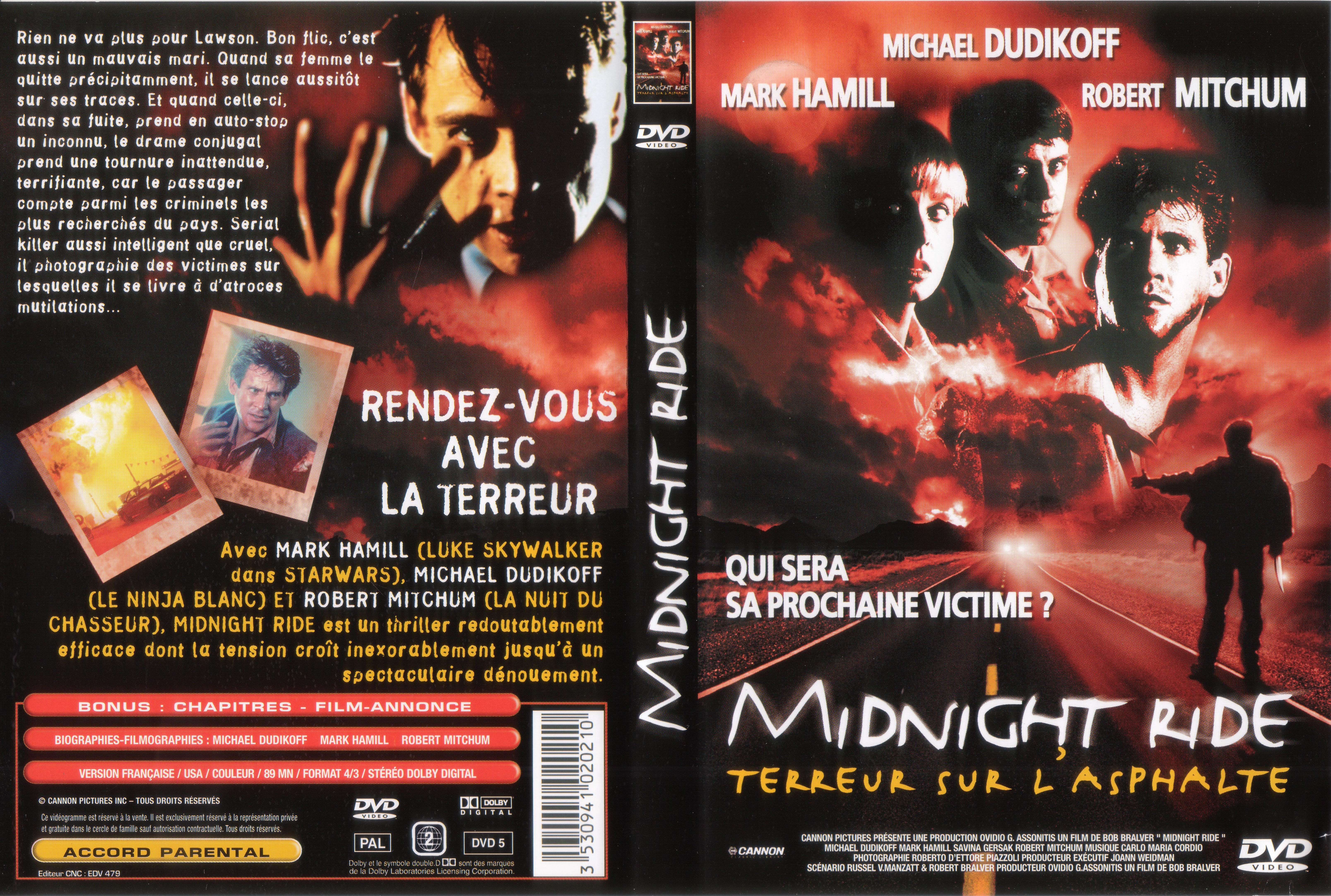 Jaquette DVD Midnight ride v2