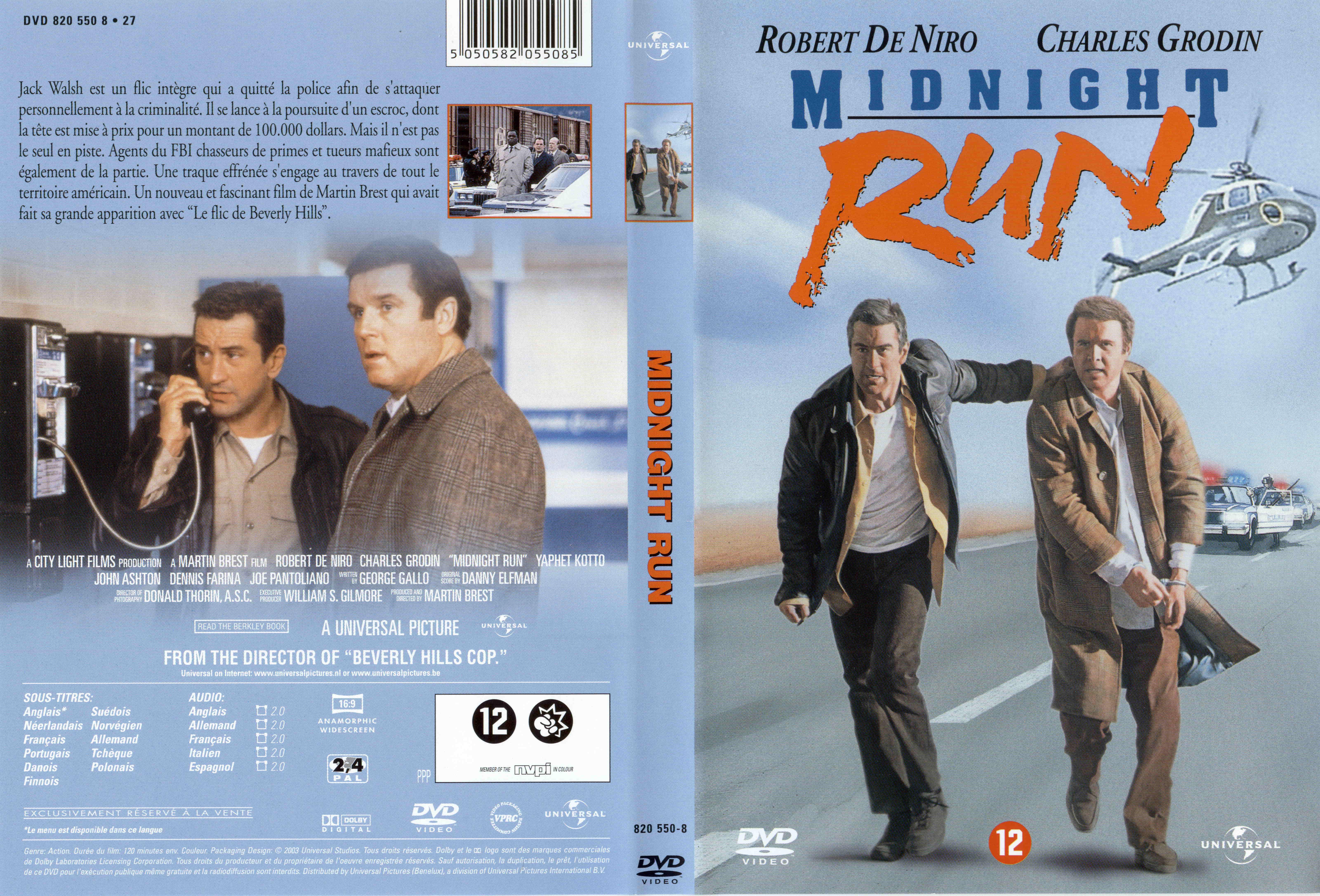 Jaquette DVD Midnight run v2