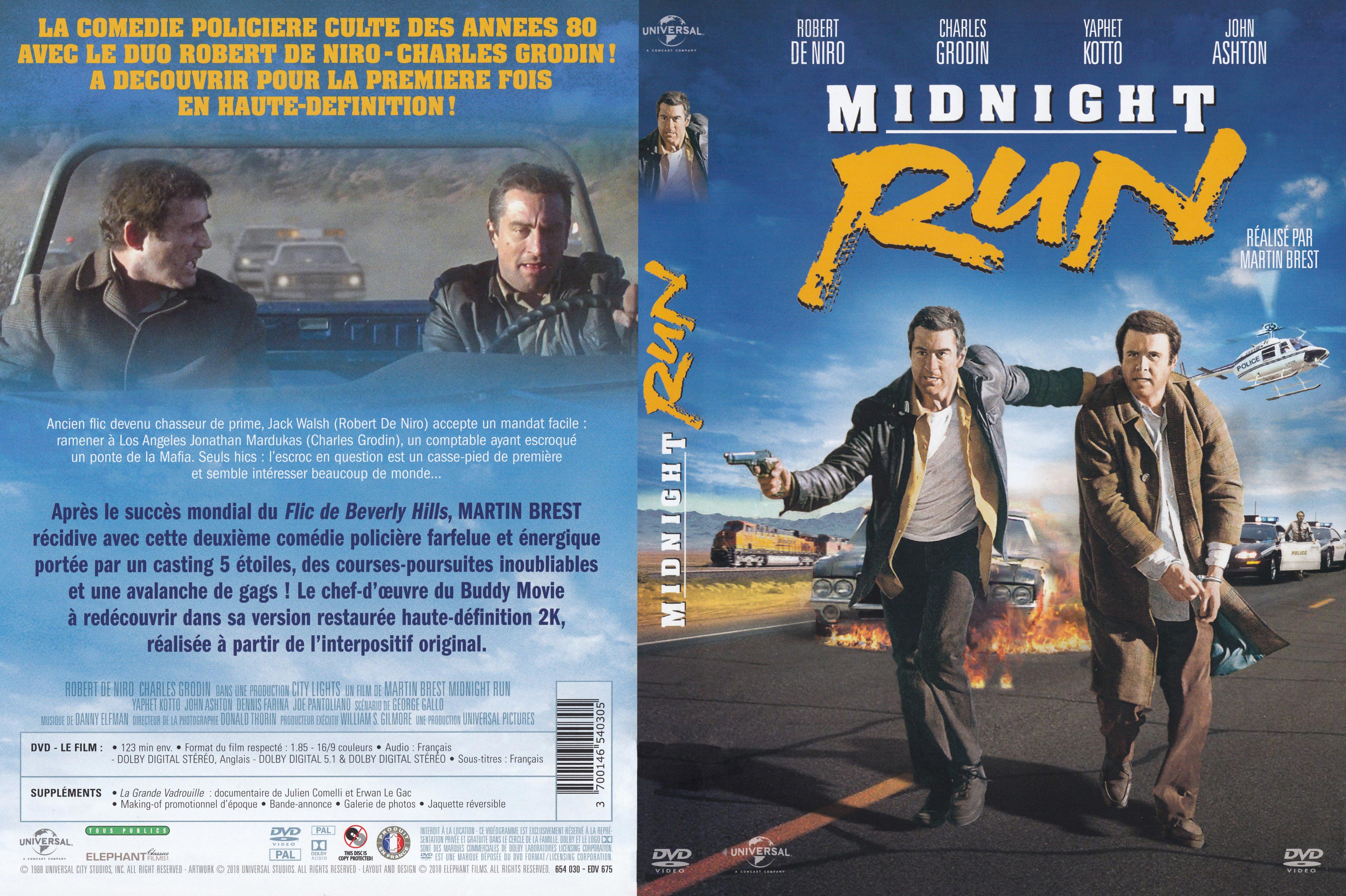Jaquette DVD Midnight run v3