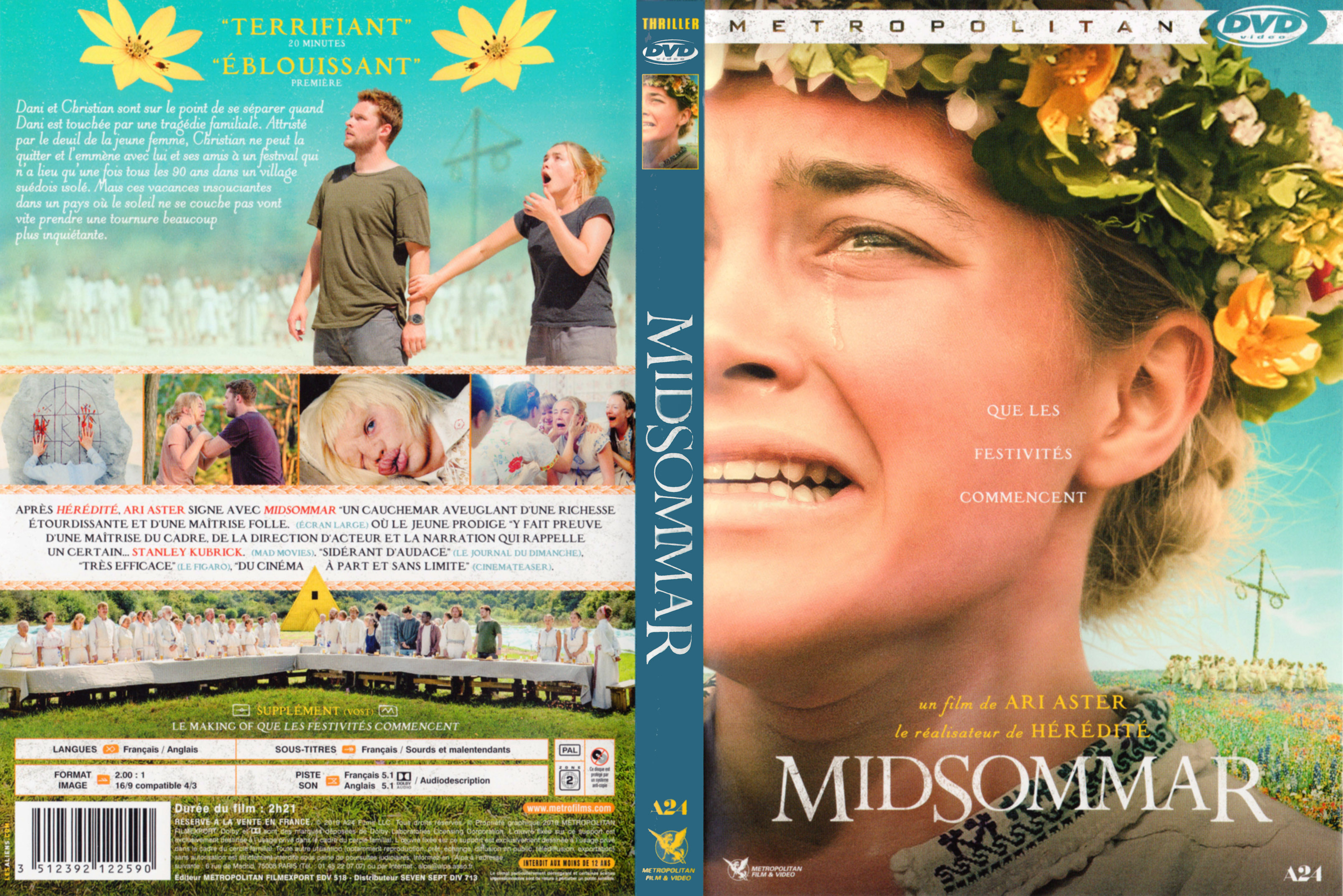 Jaquette DVD Midsommar