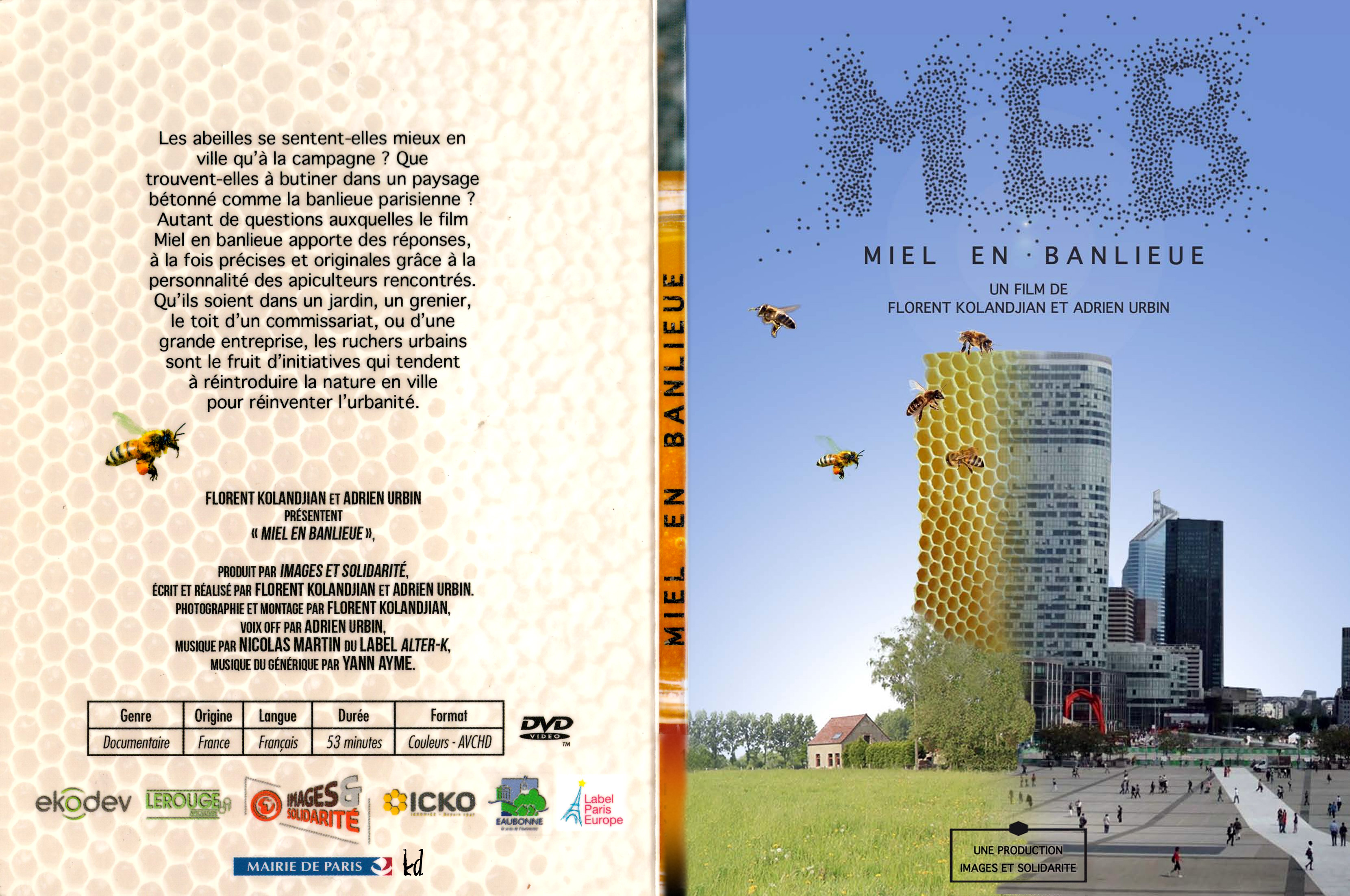 Jaquette DVD Miel en banlieue