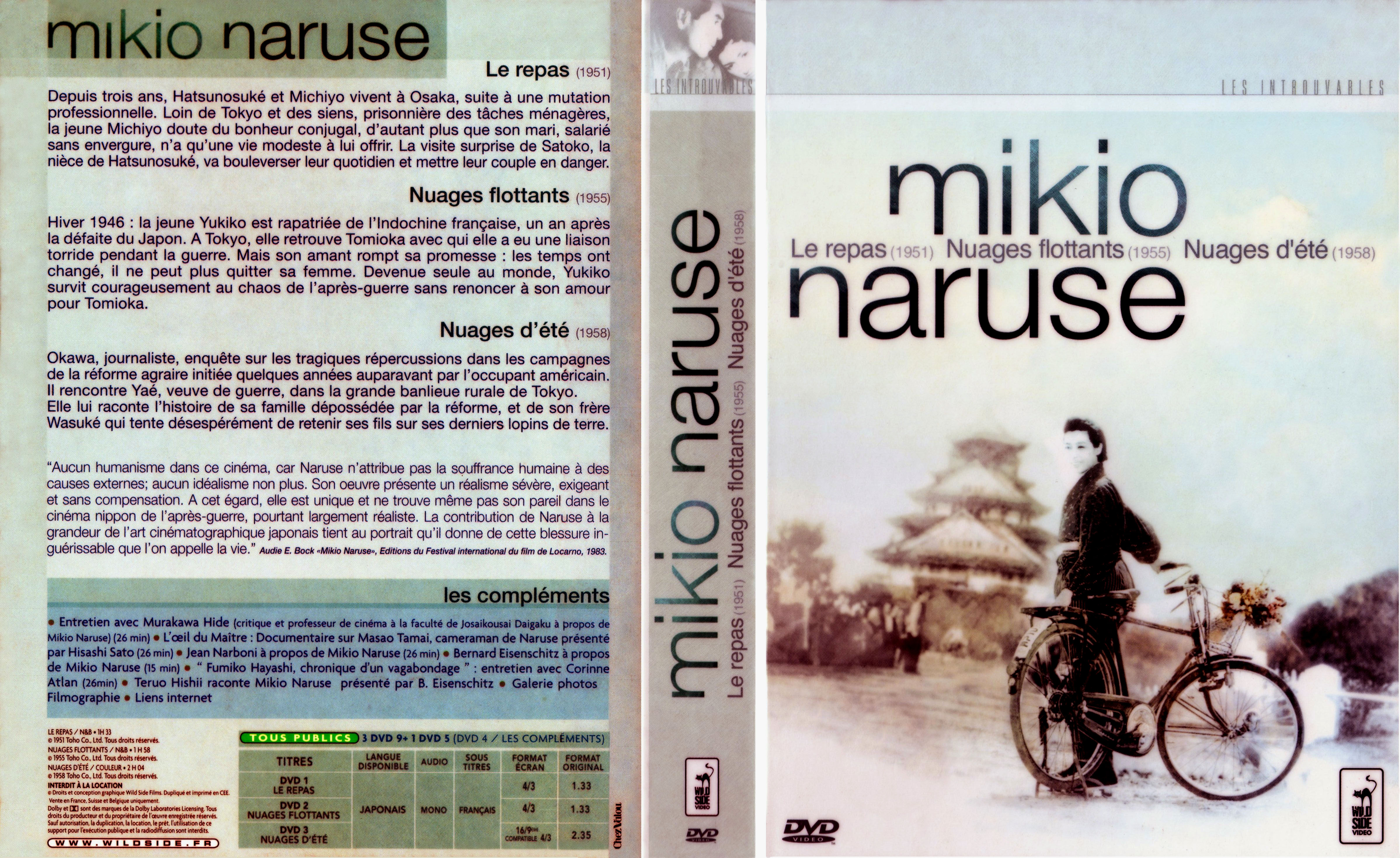 Jaquette DVD Mikio Naruse COFFRET