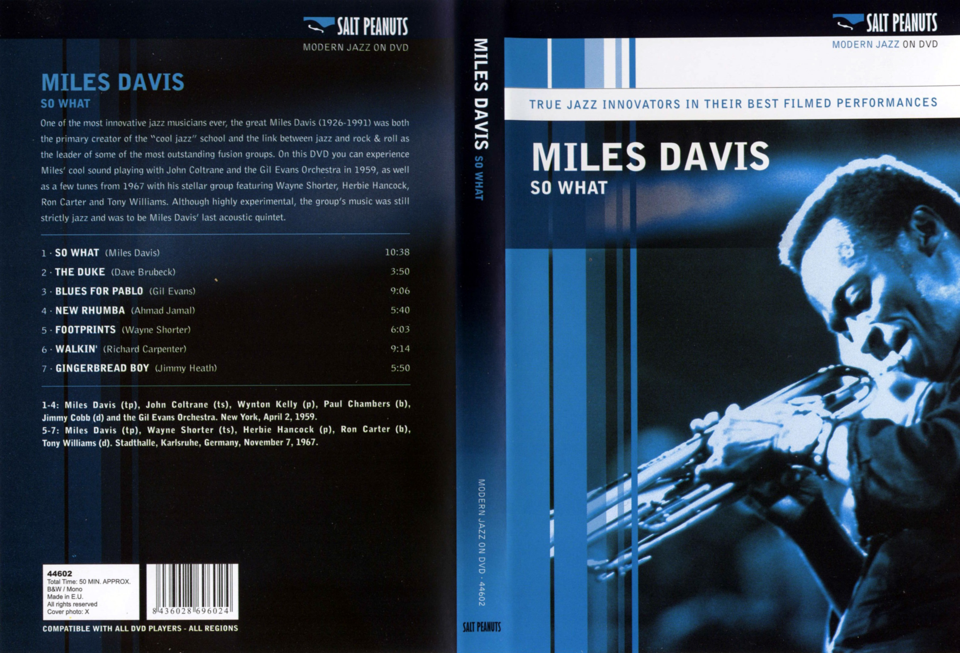 Jaquette DVD Miles Davis so what