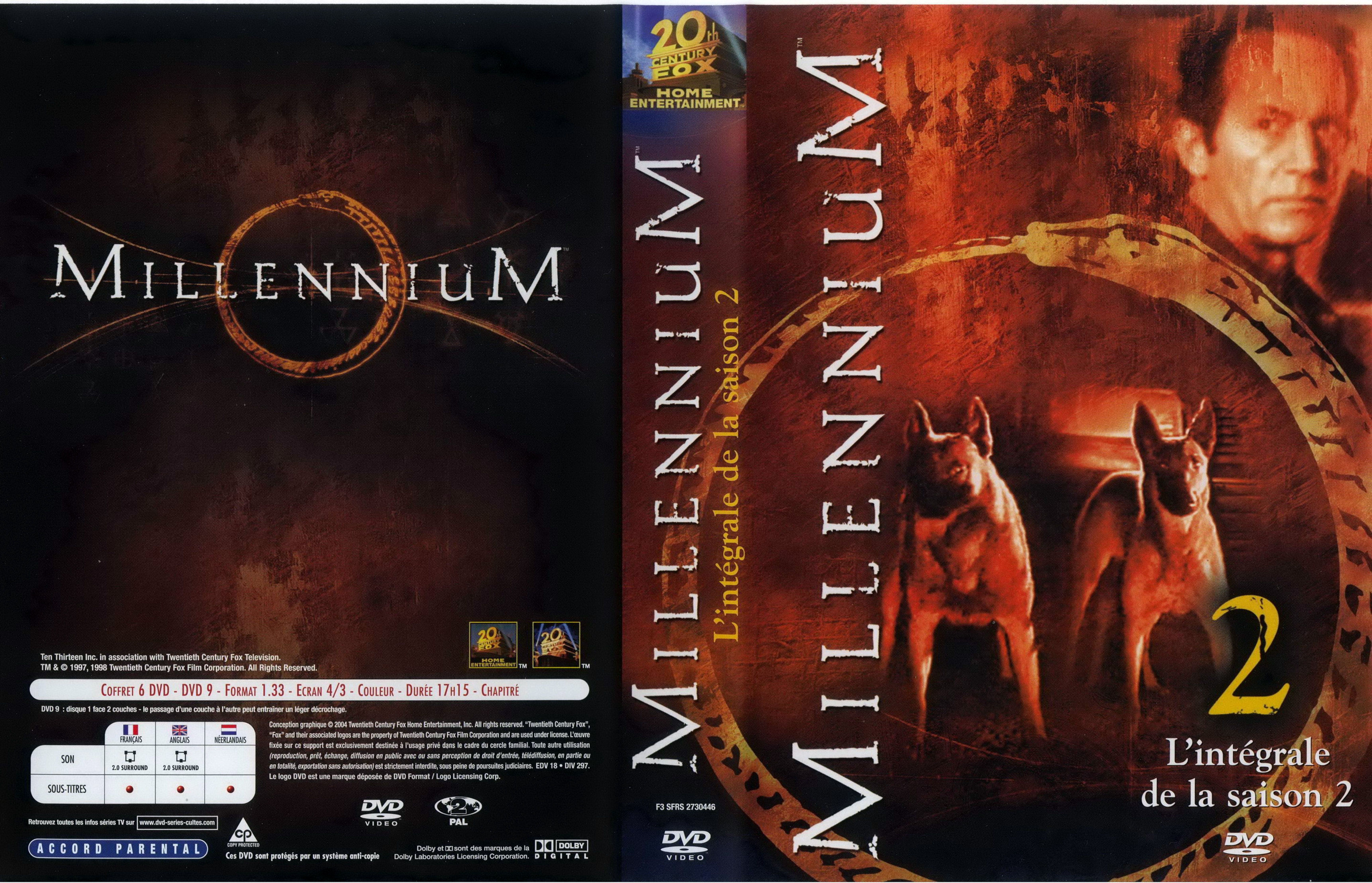Jaquette DVD Millennium Saison 2 COFFRET
