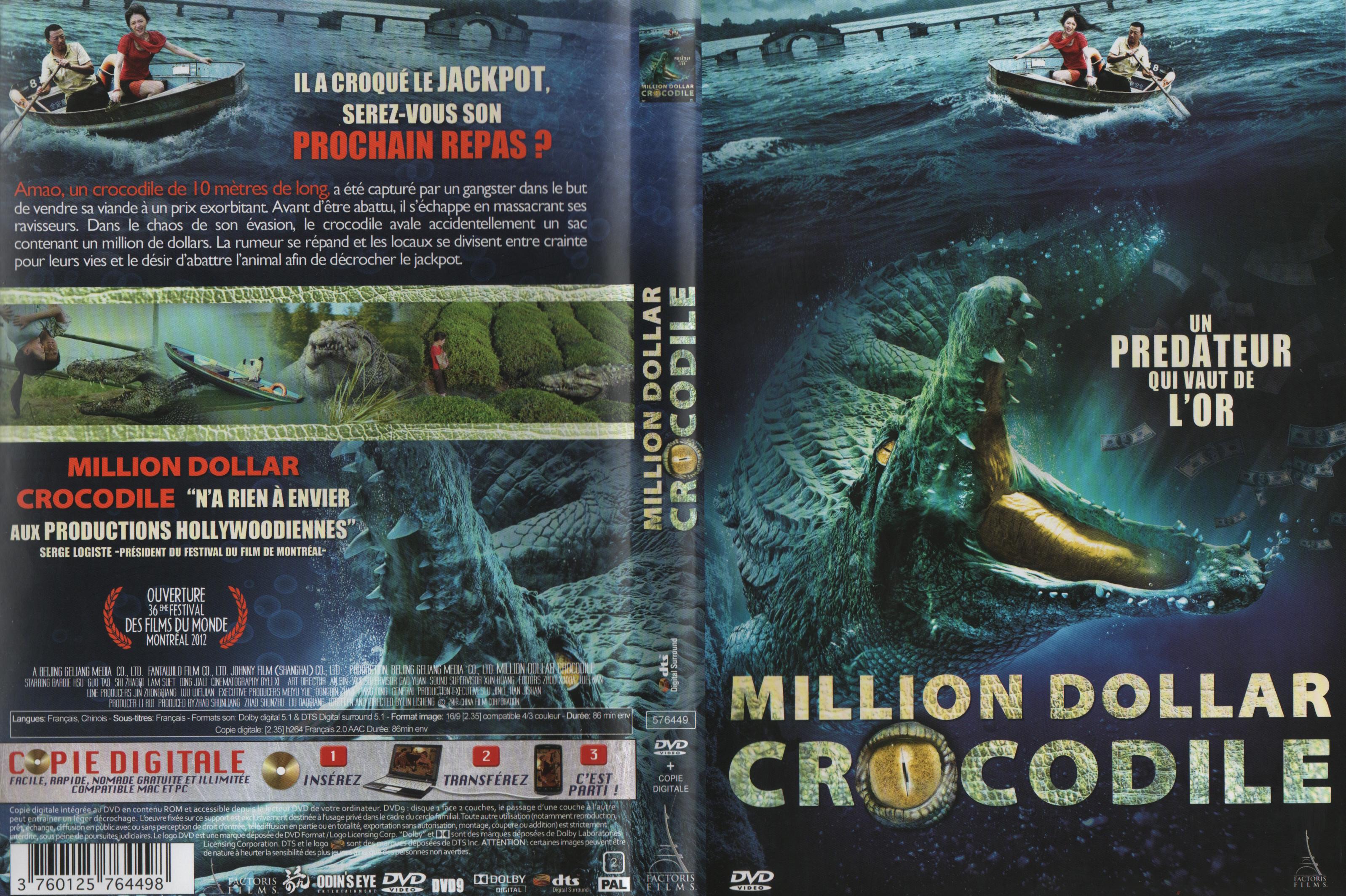 Jaquette DVD Million Dollar Crocodile