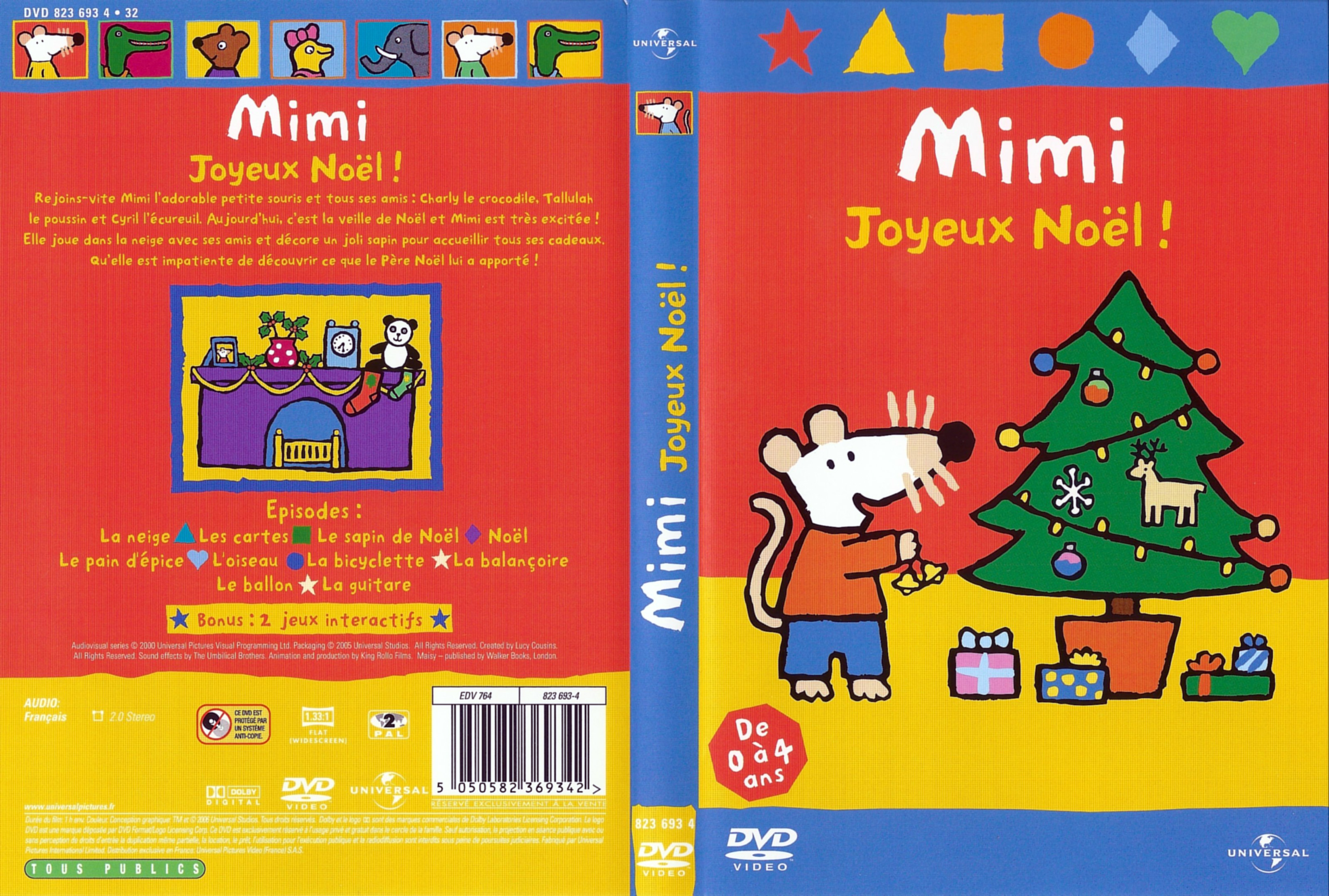 Jaquette DVD Mimi Joyeux Noel