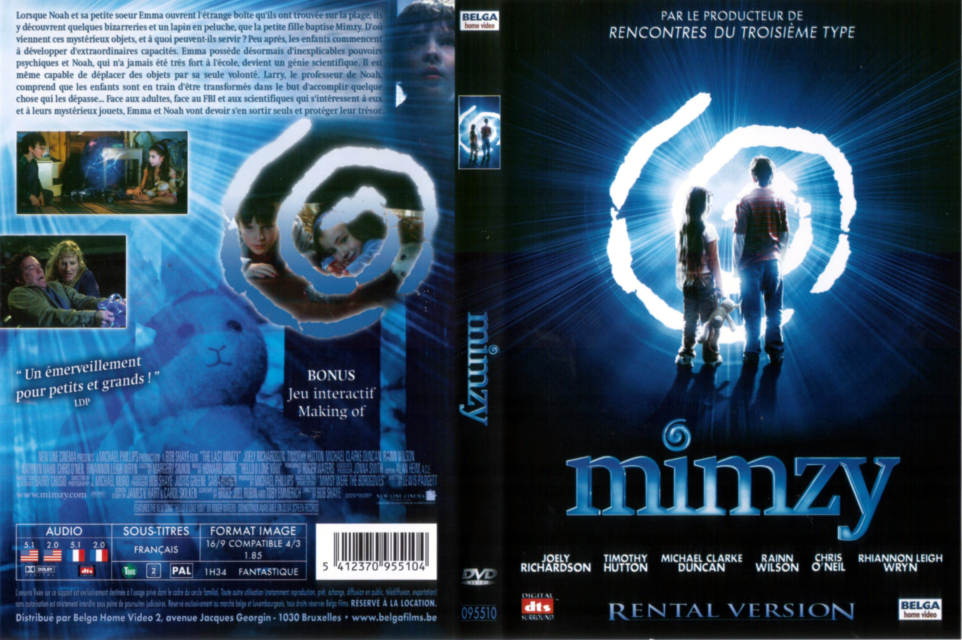 Jaquette DVD Mimzy
