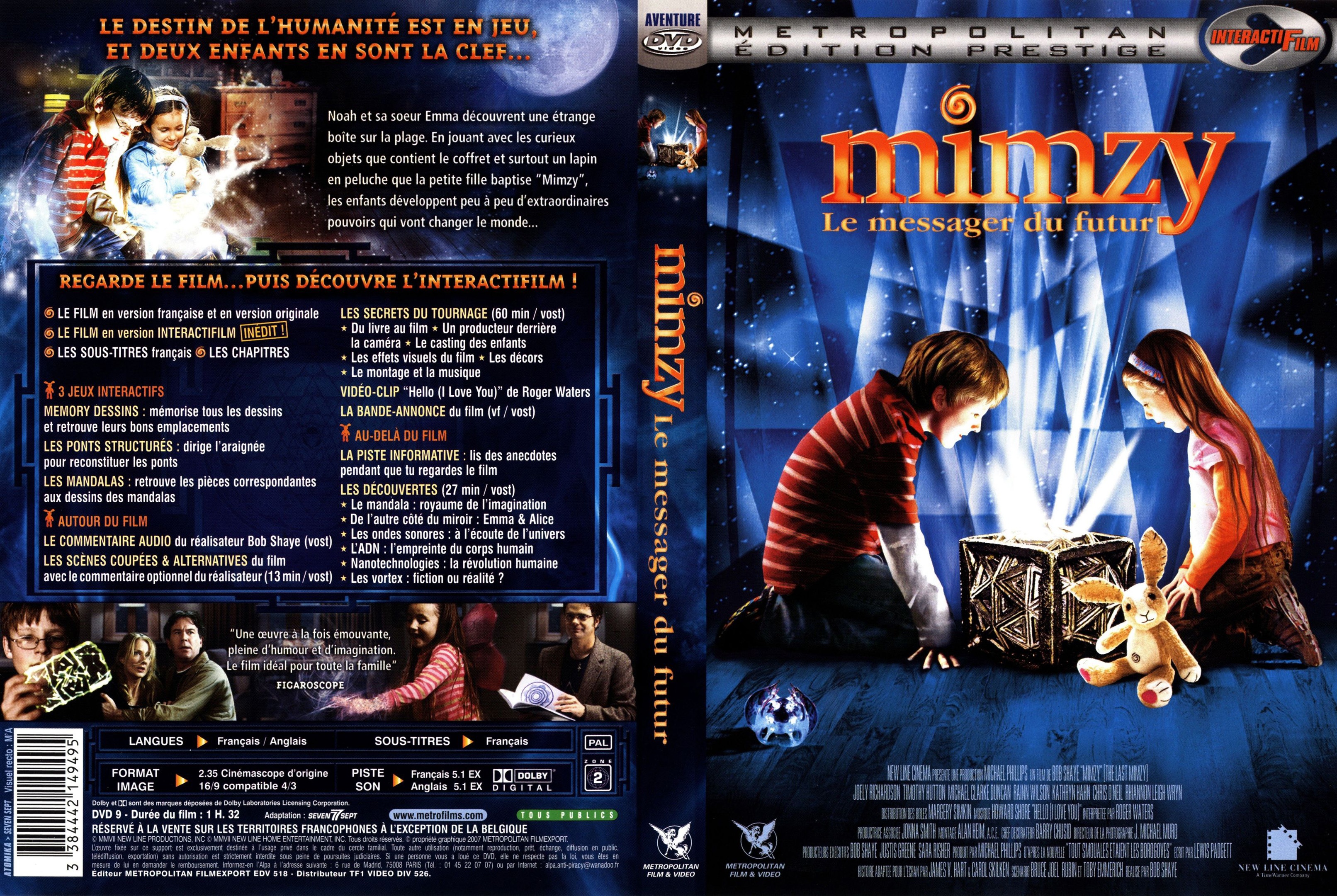 Jaquette DVD Mimzy v2