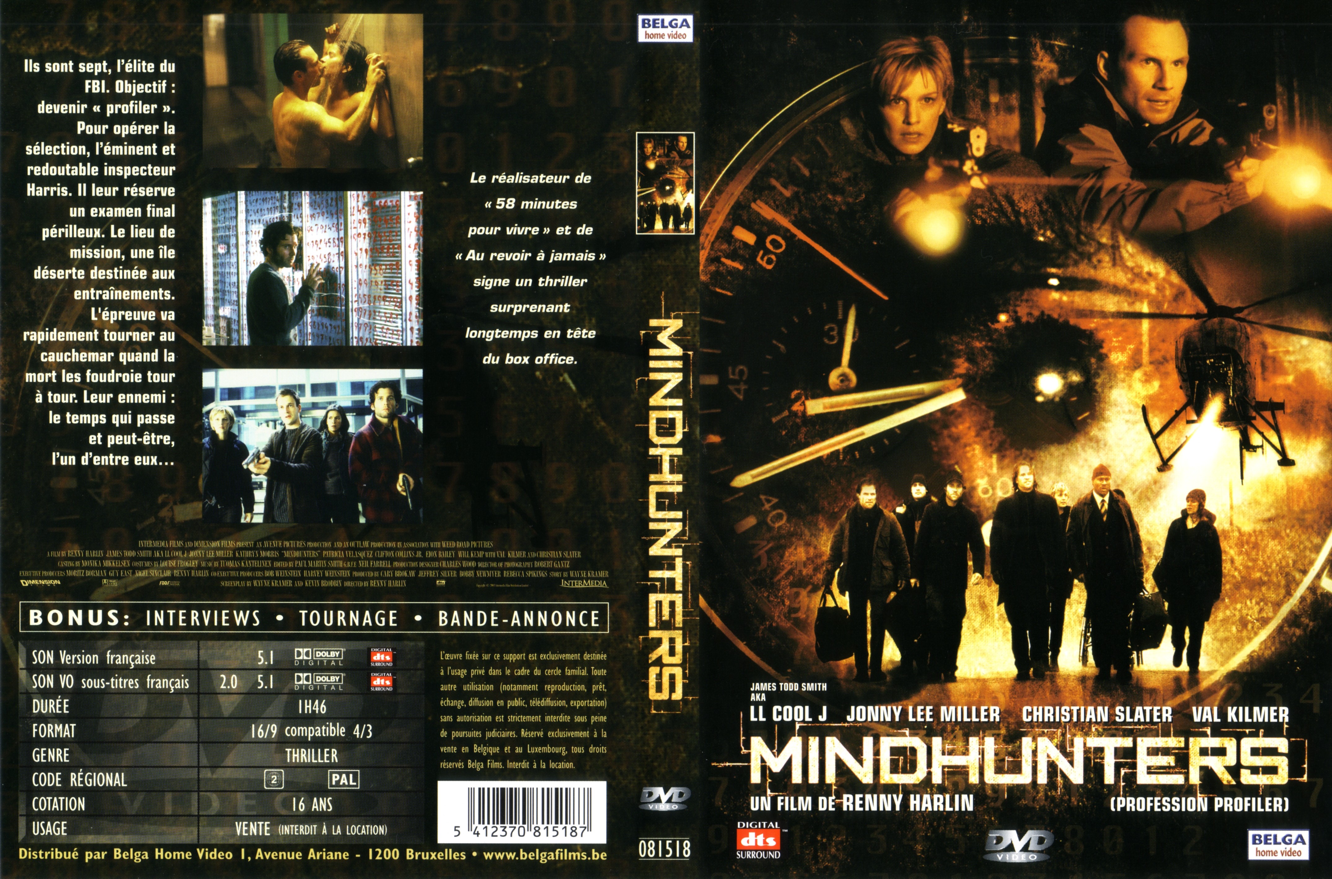 Jaquette DVD Mindhunters