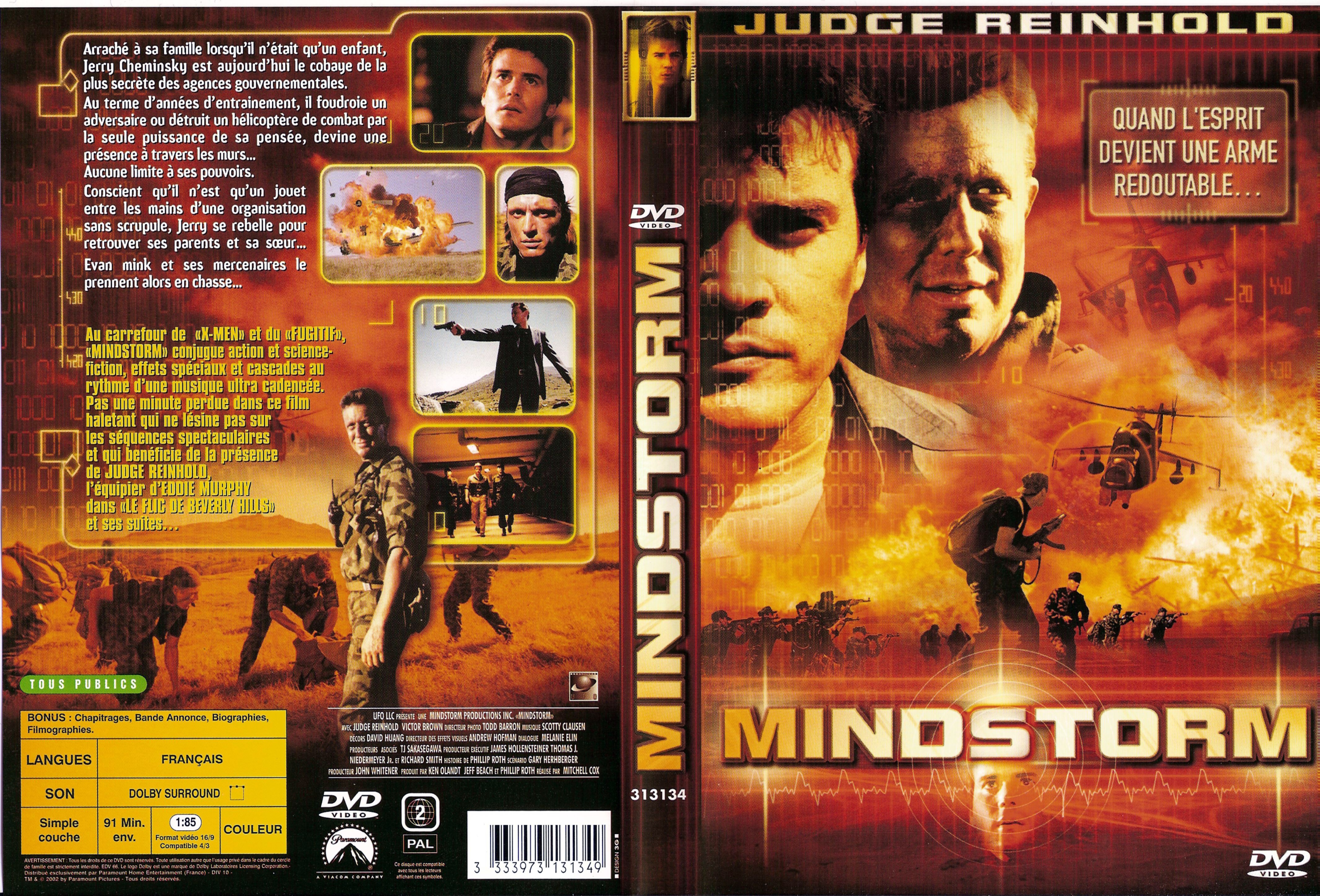 Jaquette DVD Mindstorm