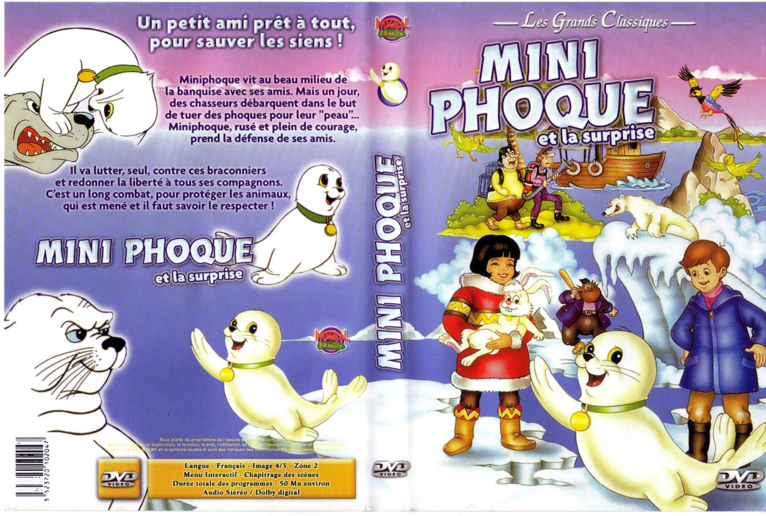 Jaquette DVD Mini phoque et la surprise