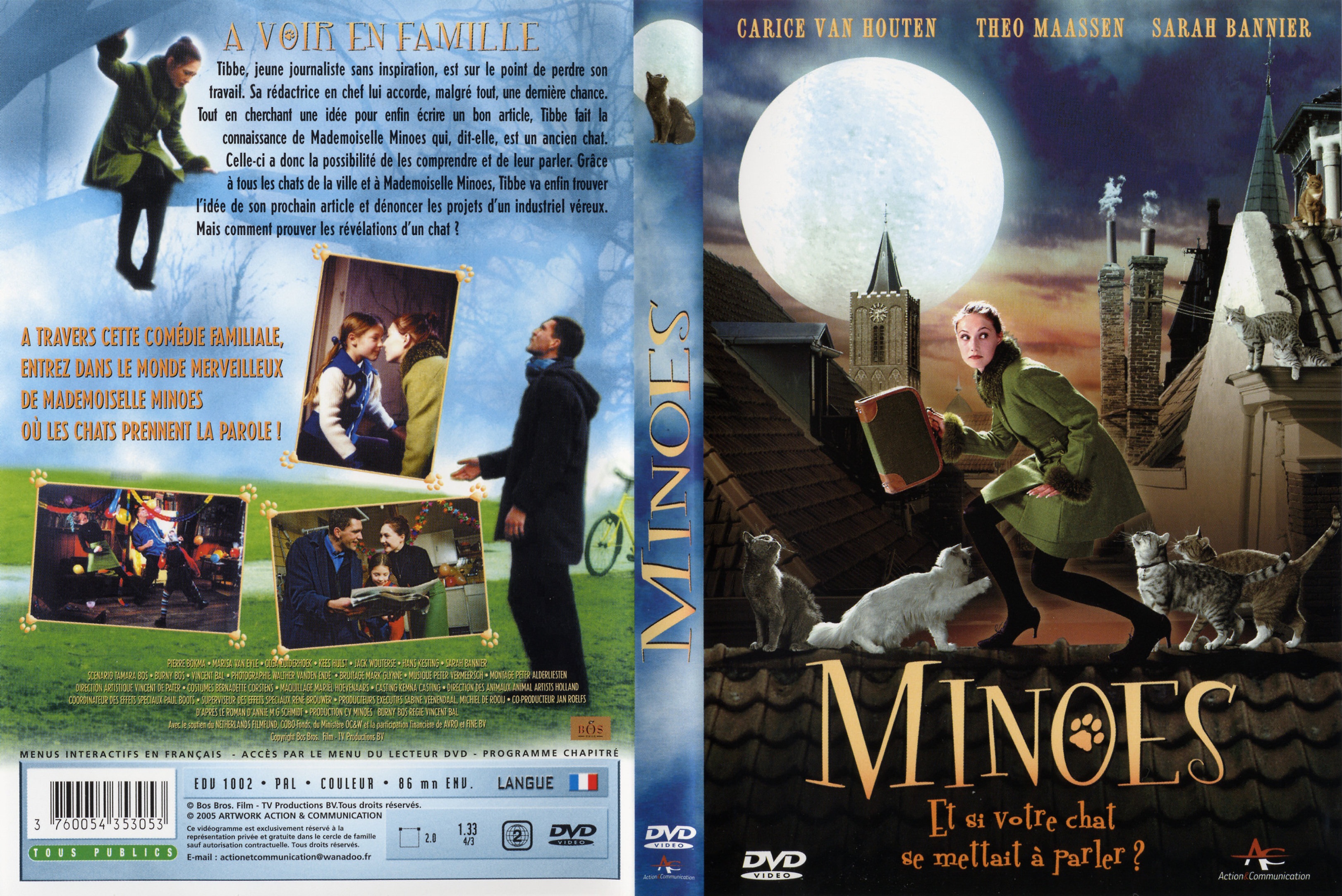 Jaquette DVD Minoes