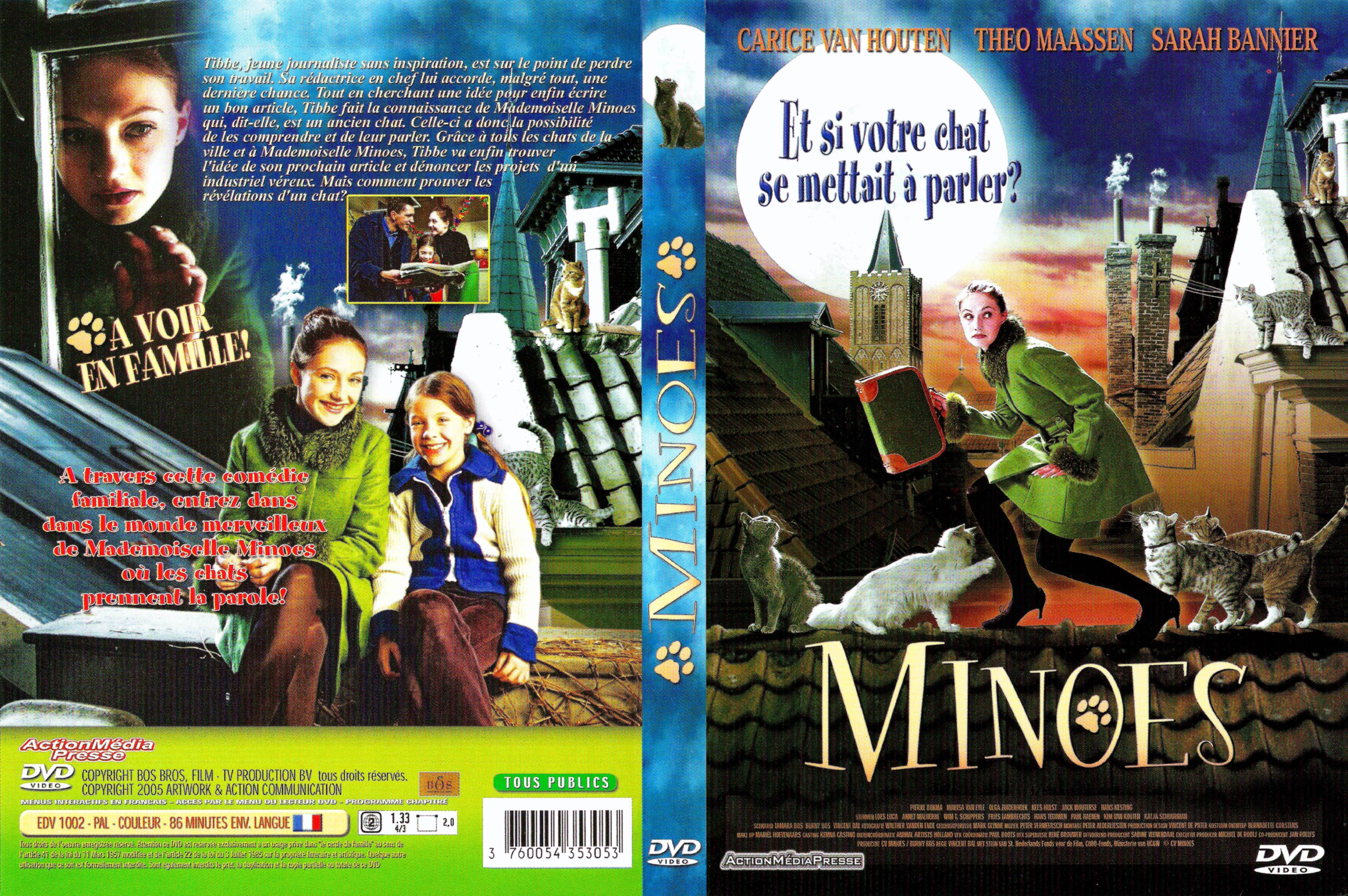 Jaquette DVD Minoes v2