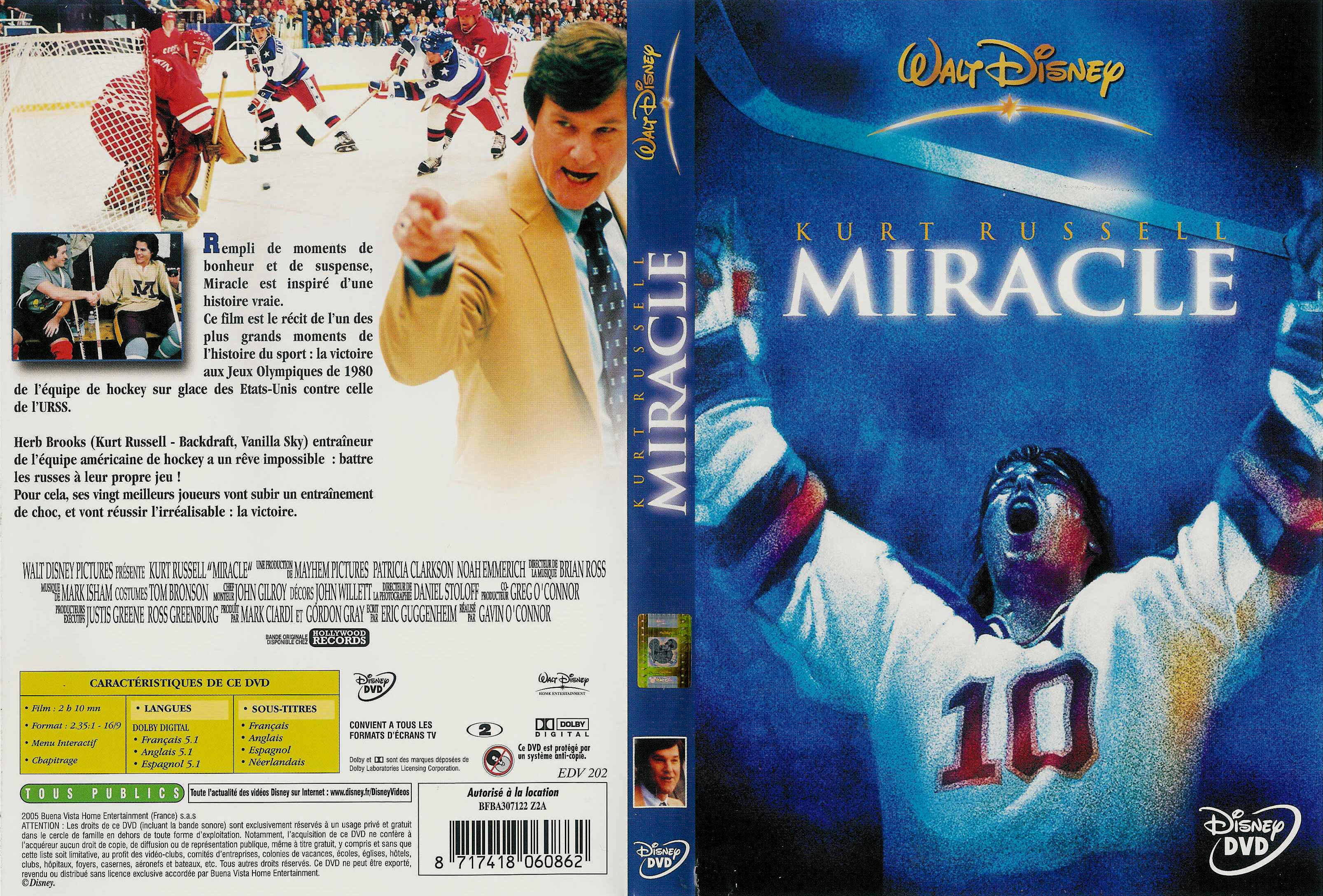Jaquette DVD Miracle
