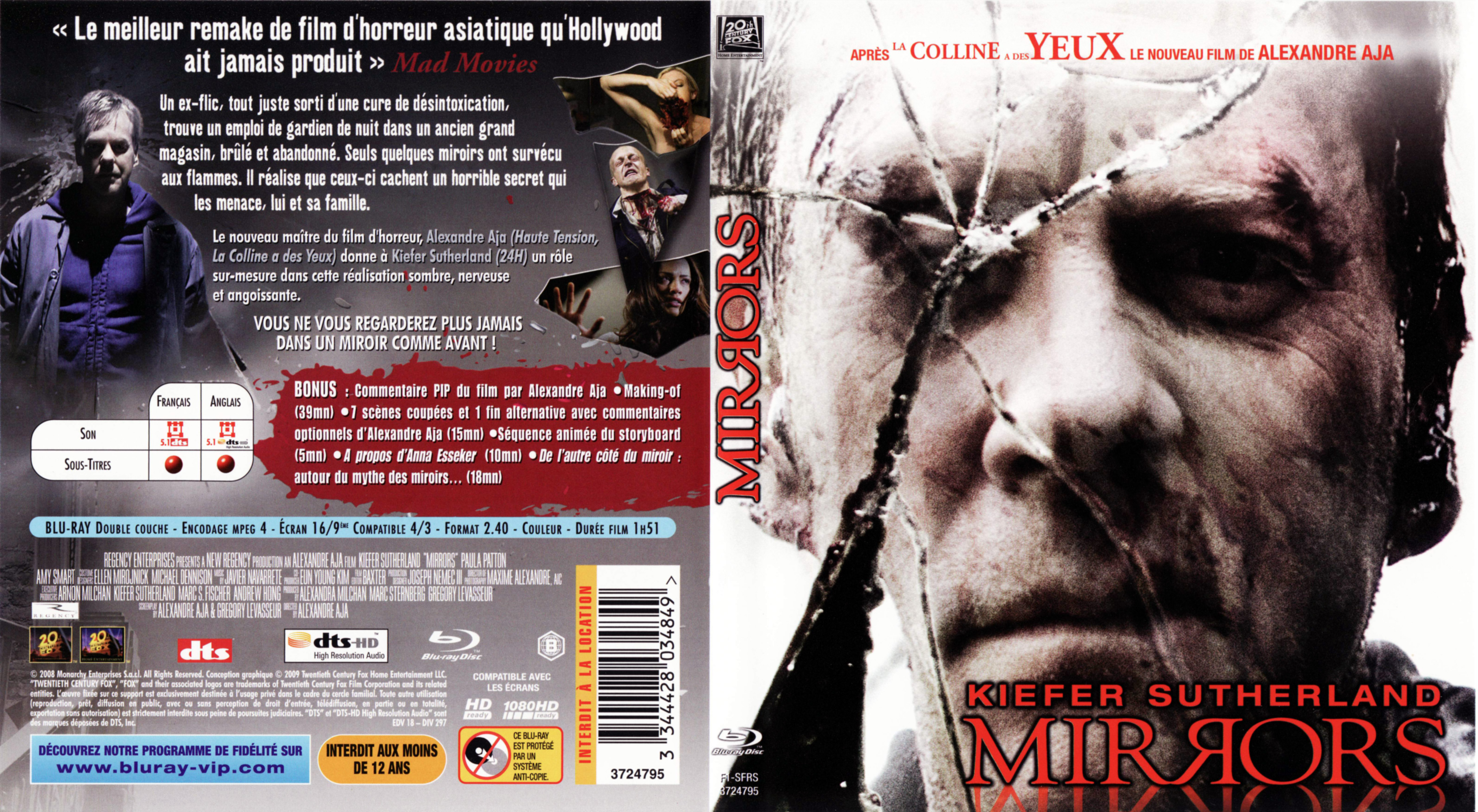 Jaquette DVD Mirrors (BLU-RAY)