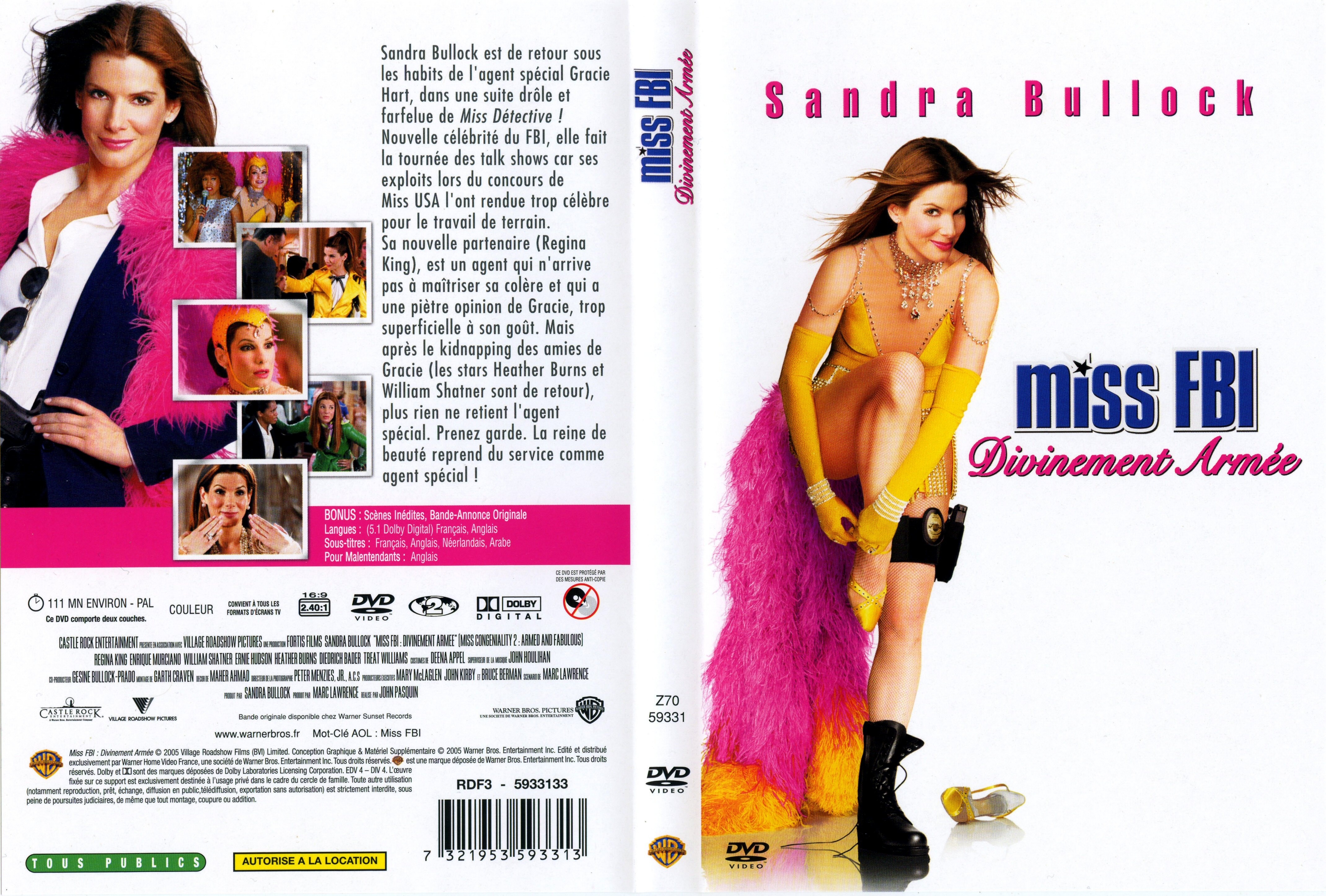 Jaquette DVD Miss FBI