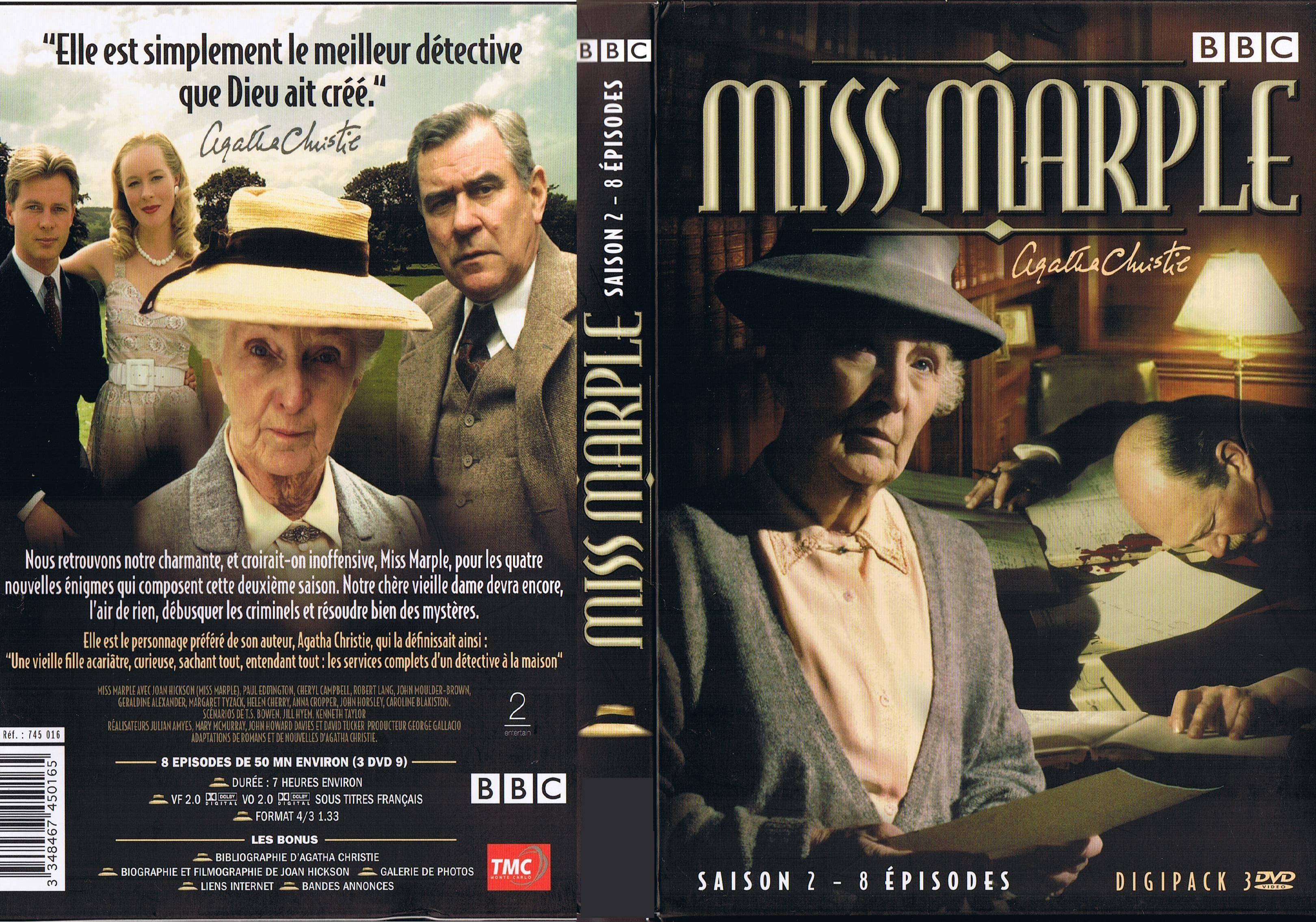 Jaquette DVD Miss Marple Saison 2