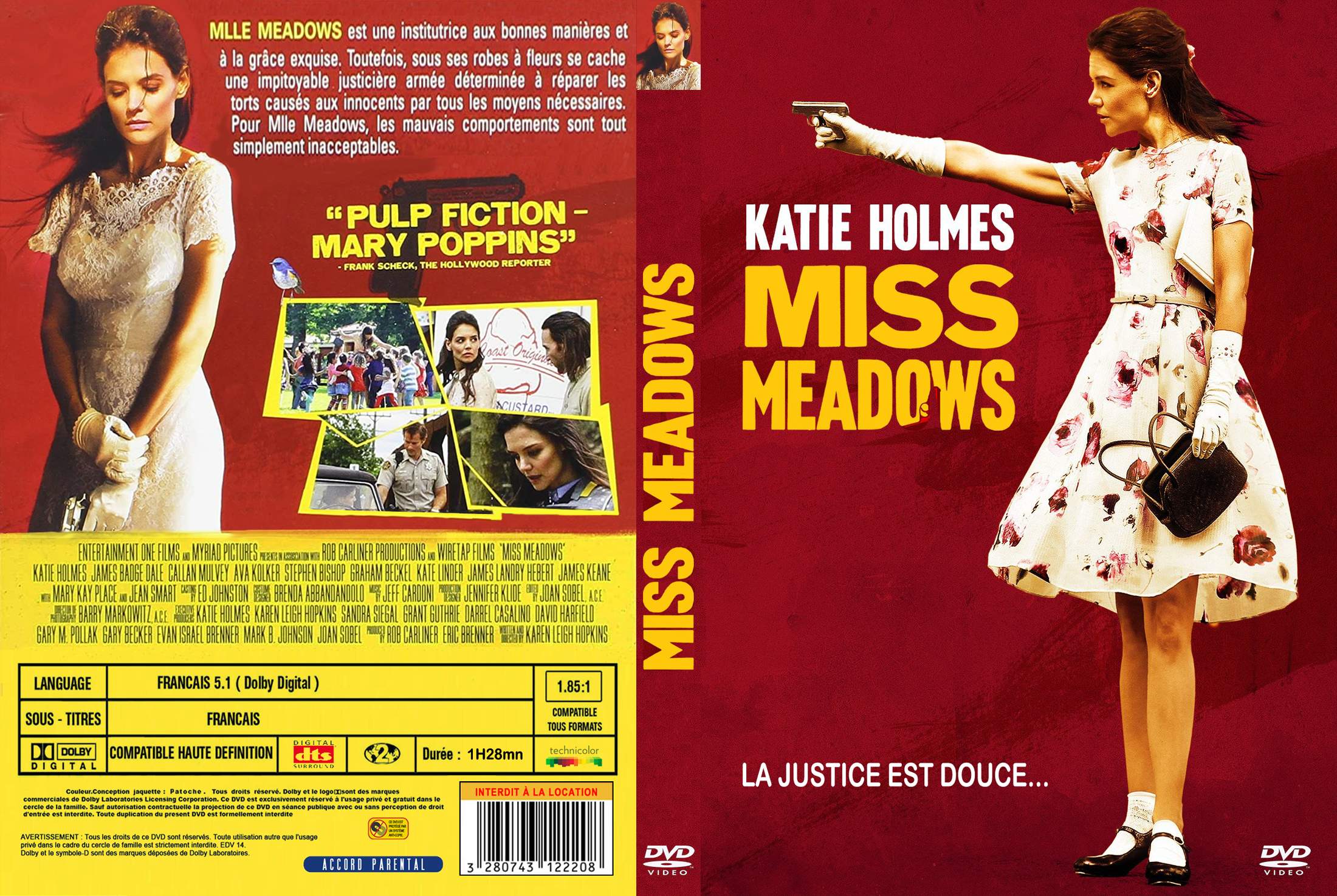 Jaquette DVD Miss Meadows csutom