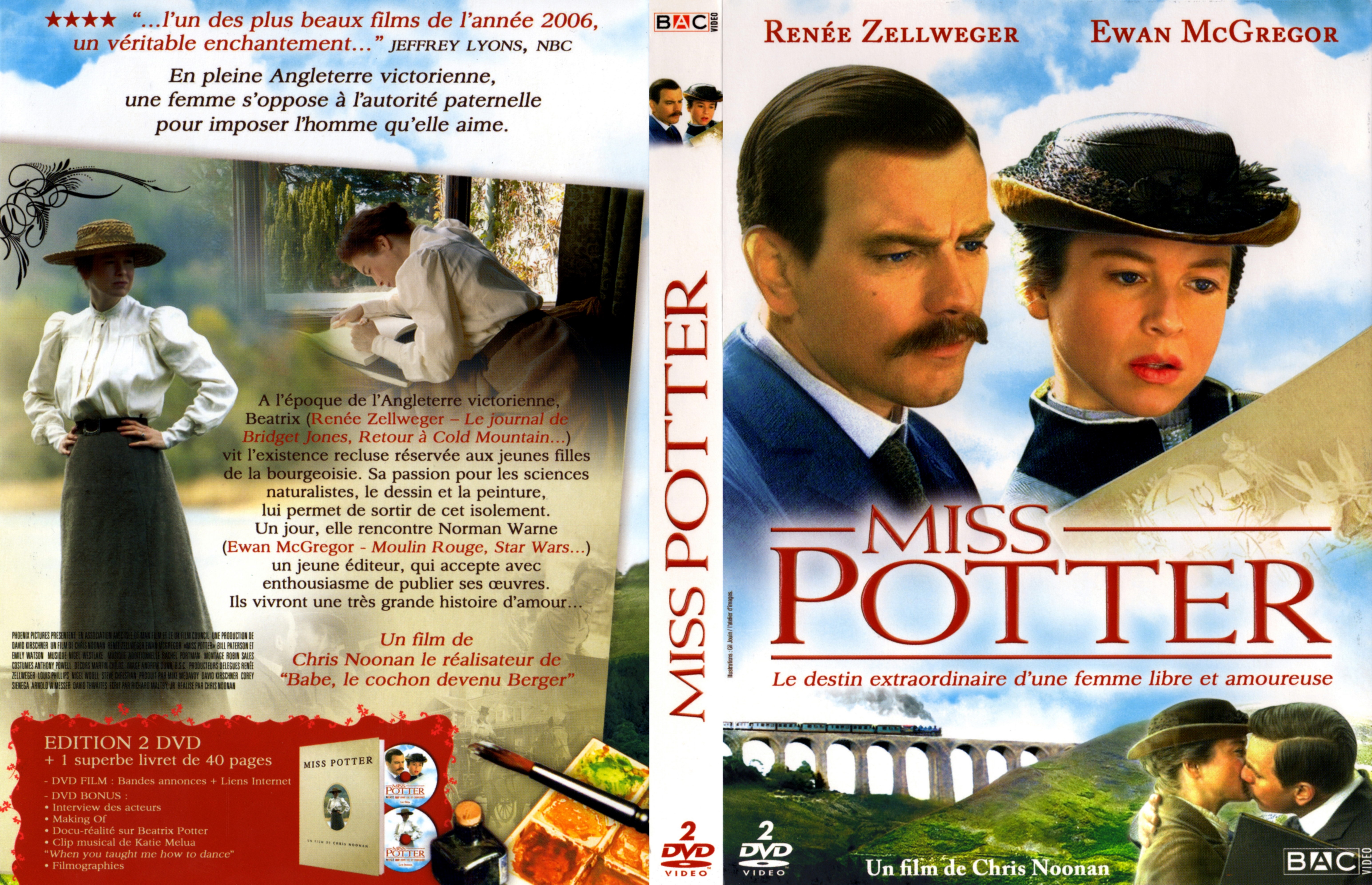 Jaquette DVD Miss Potter