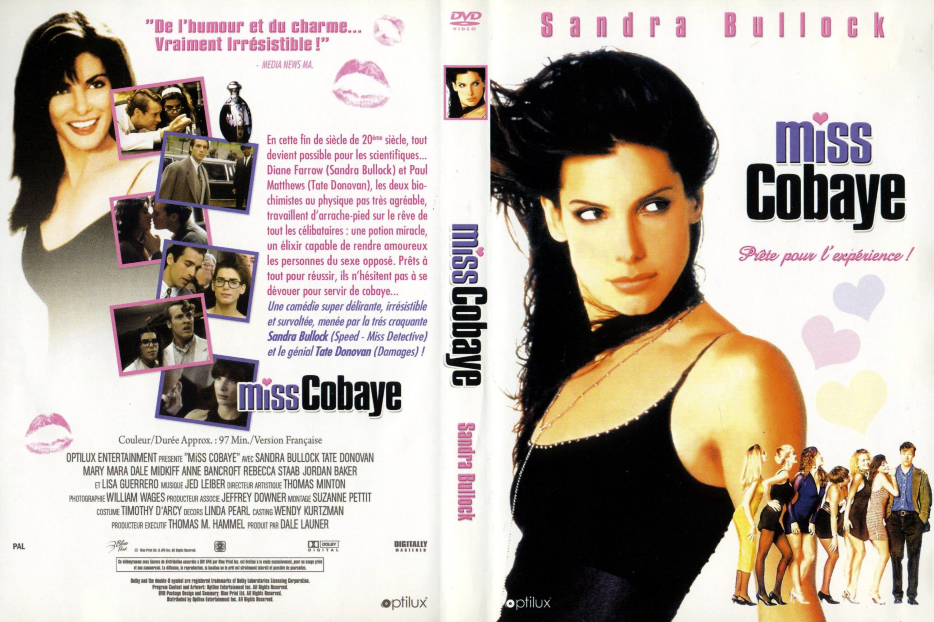 Jaquette DVD Miss cobaye