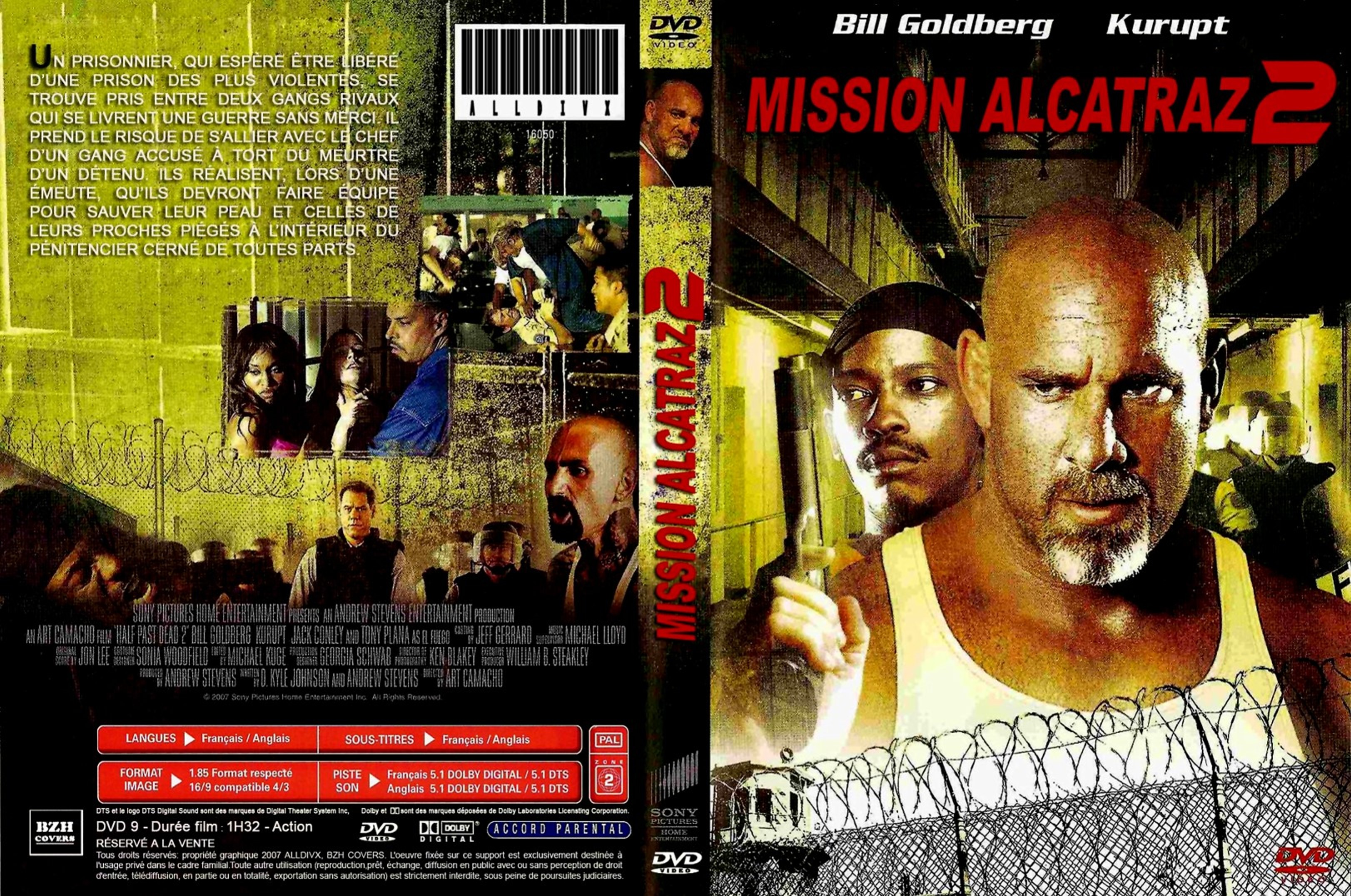 Jaquette DVD Mission Alcatraz 2