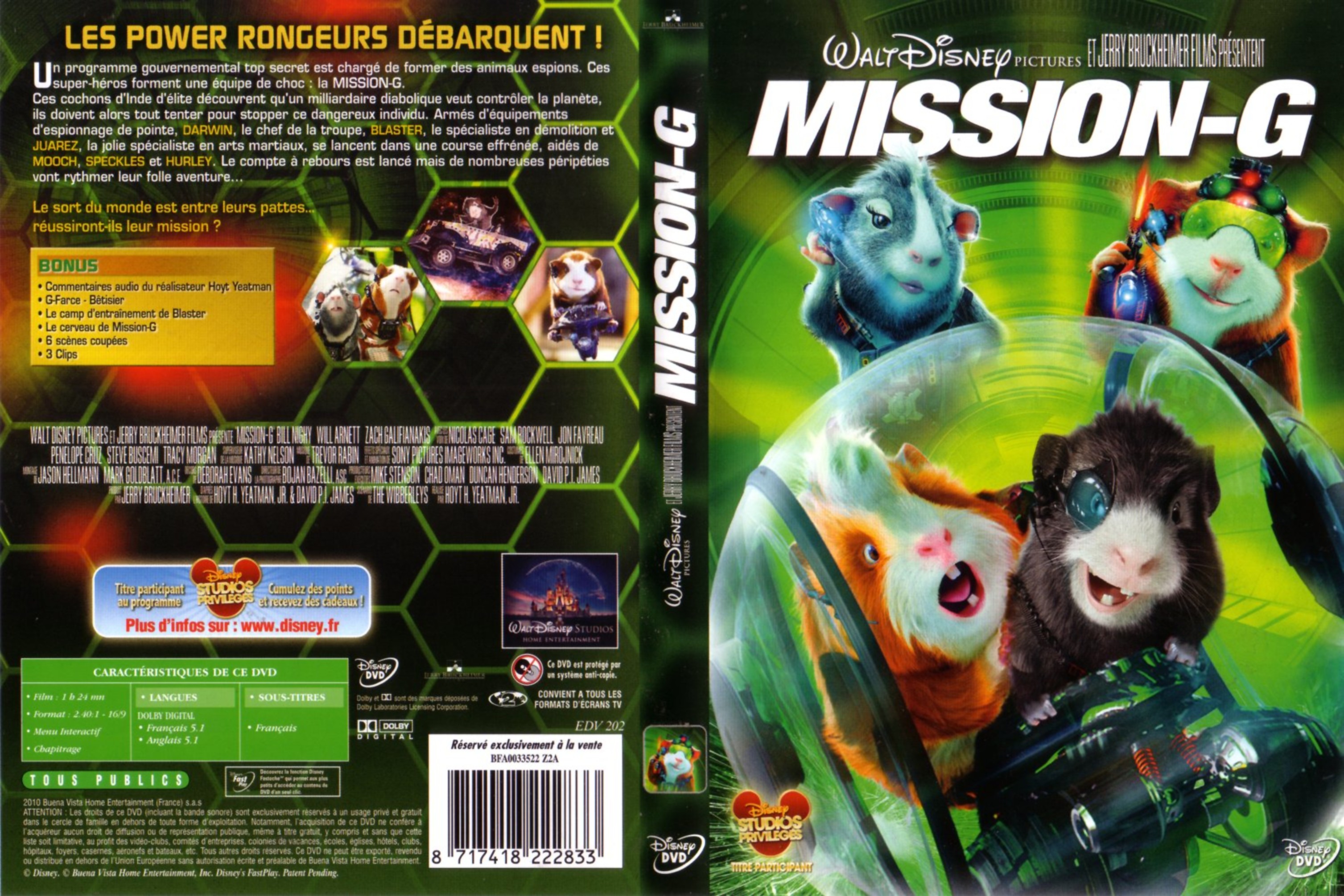 Jaquette DVD Mission-G