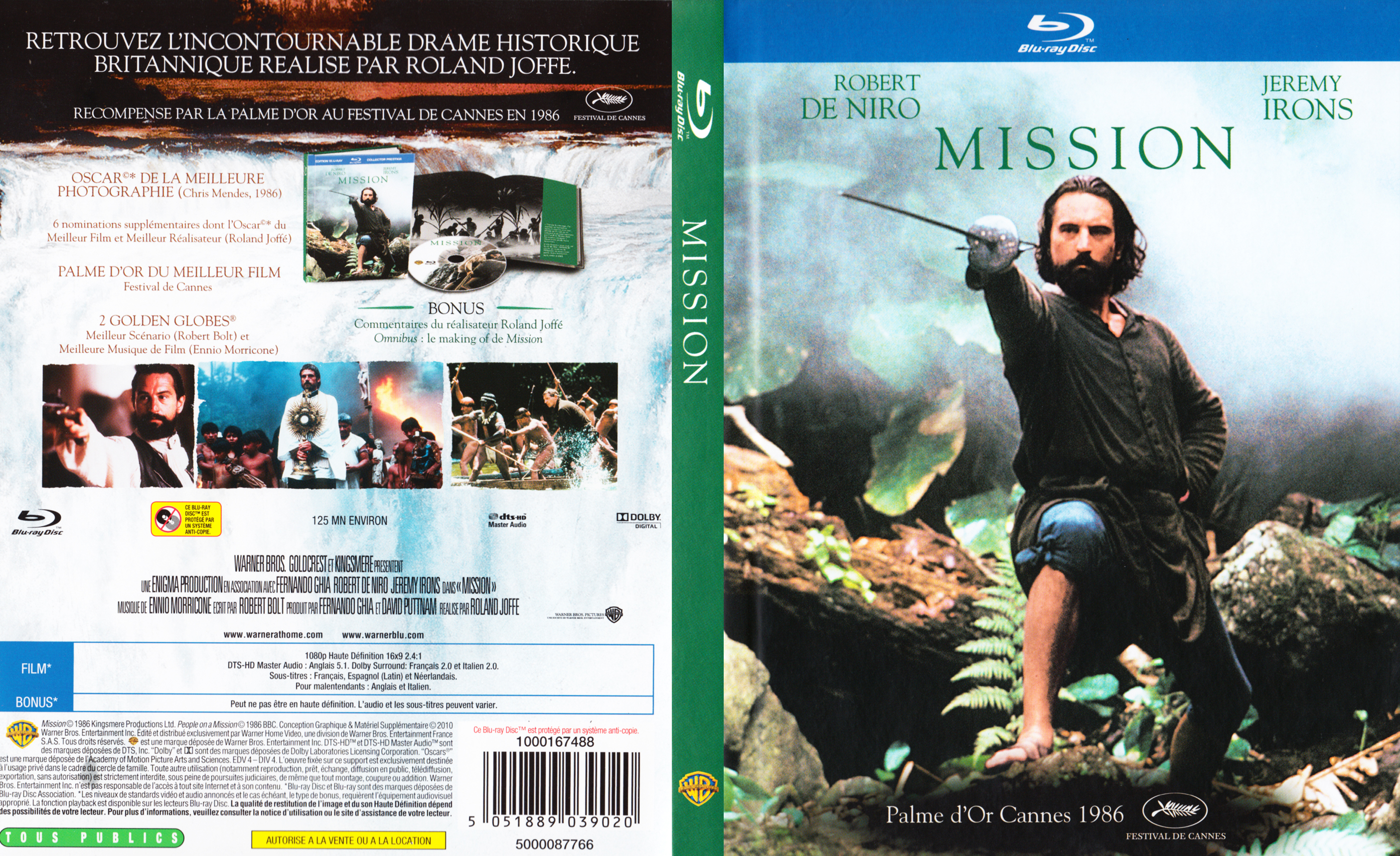 Jaquette DVD Mission (BLU-RAY) v2