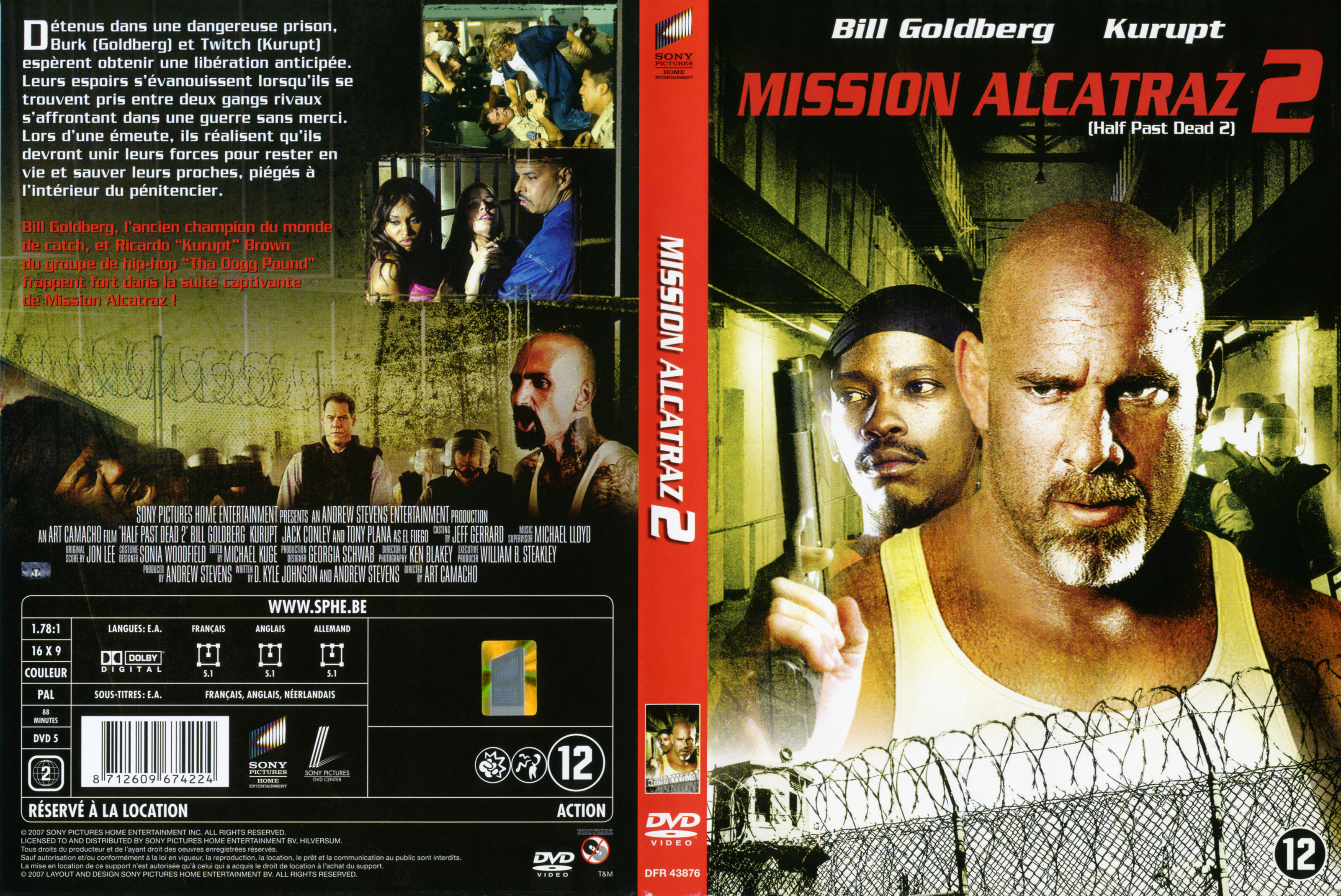 Jaquette DVD Mission alcatraz 2 v2