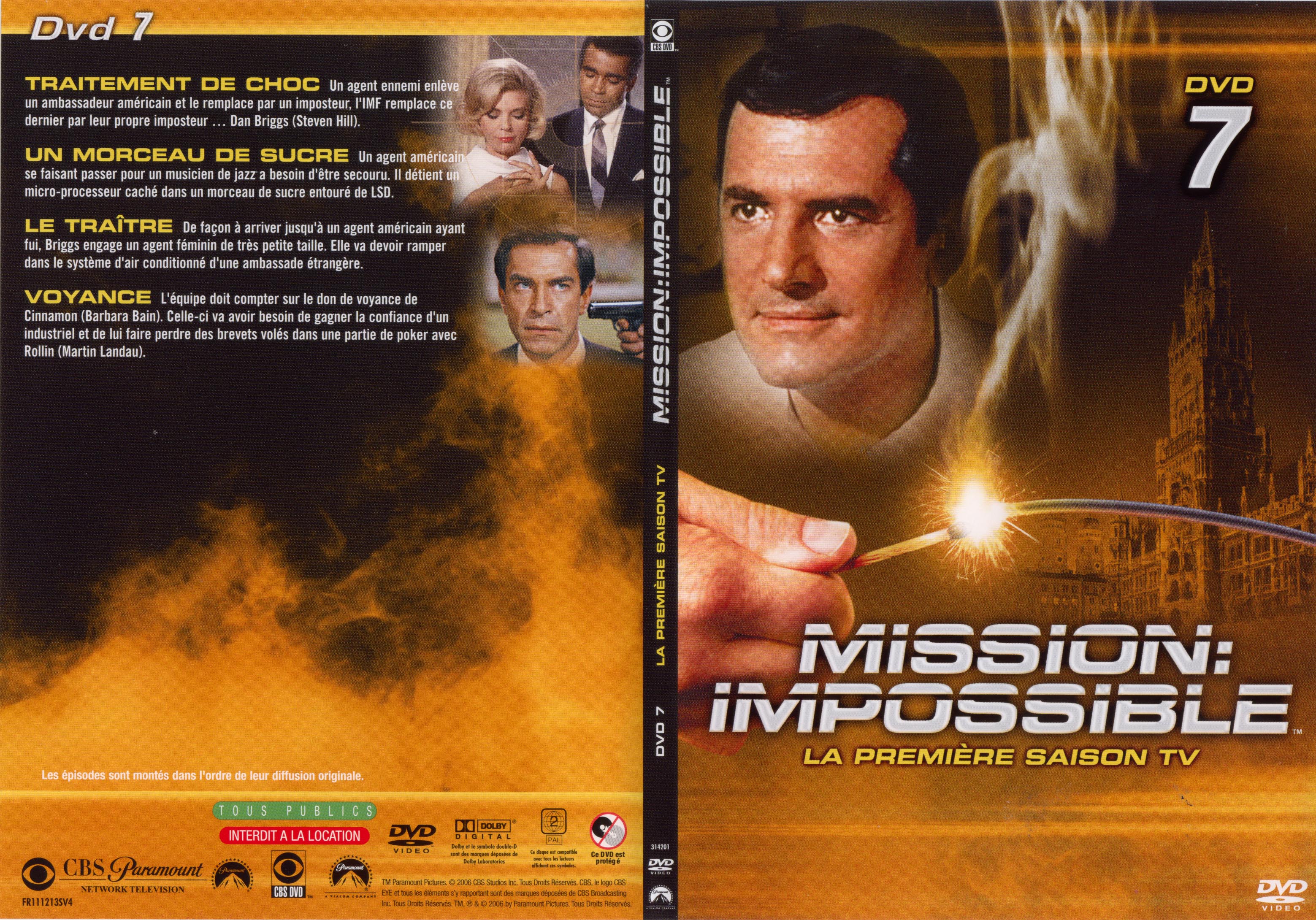 Jaquette Dvd De Mission Impossible Saison 1 Vol 4 Cinéma Passion 