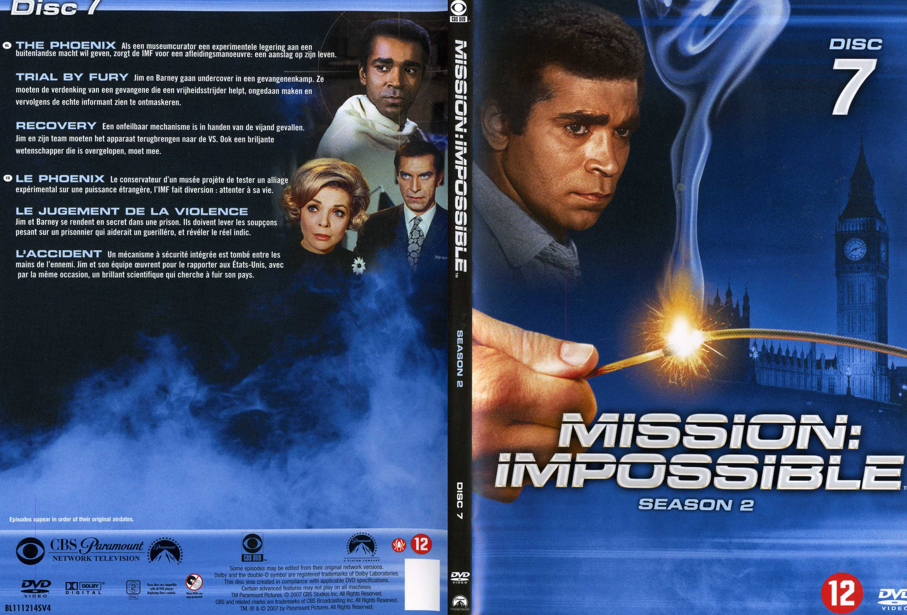 Jaquette DVD Mission impossible Saison 2 vol 4