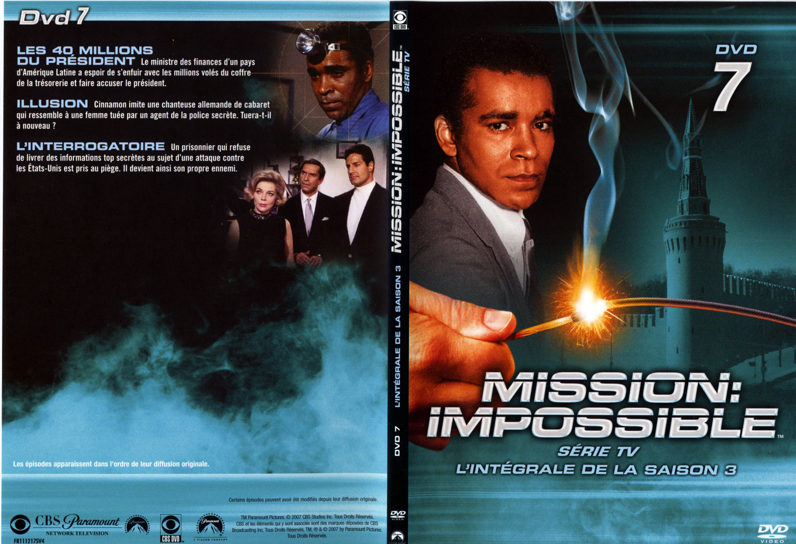 Jaquette DVD Mission impossible Saison 3 vol 4