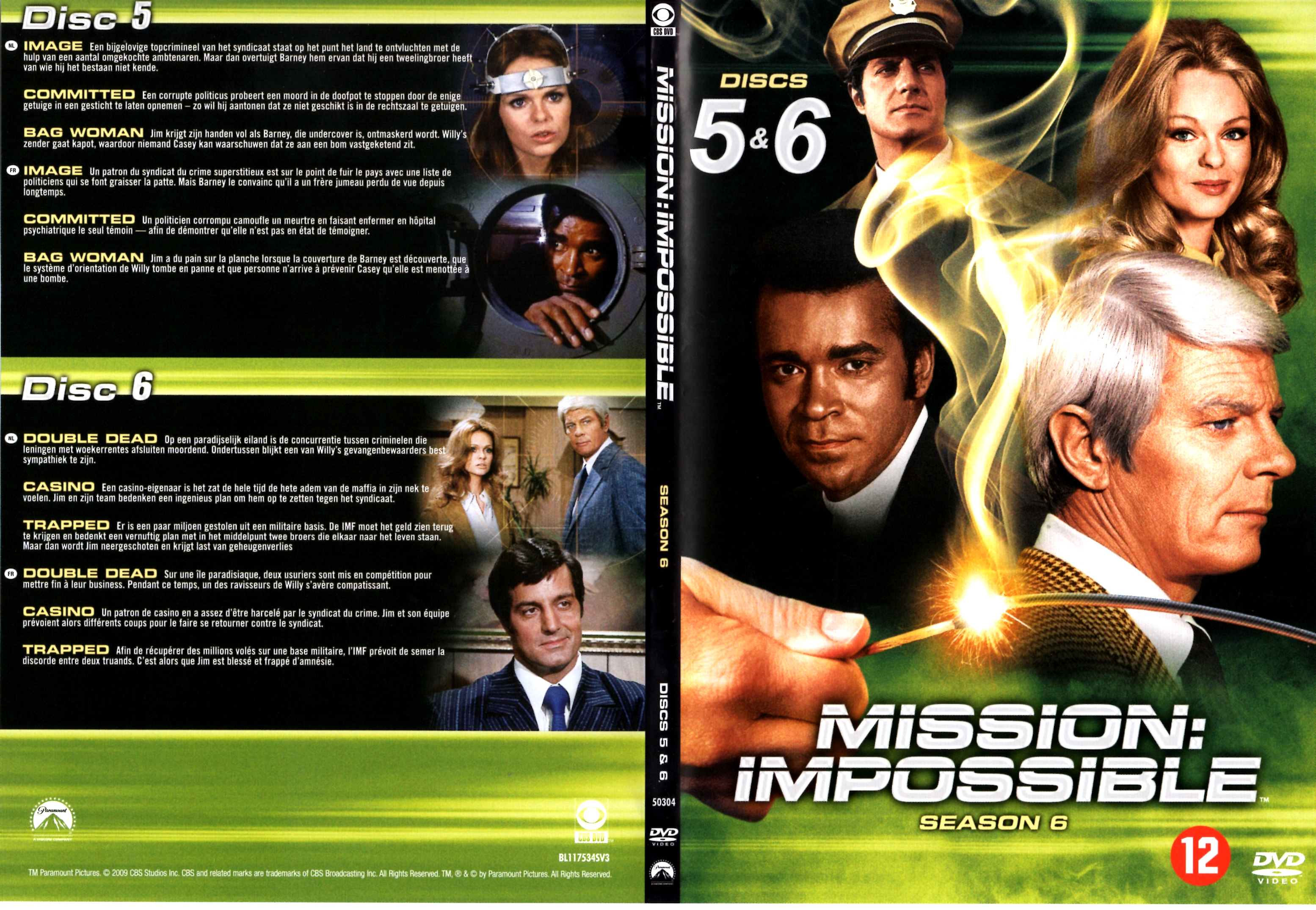 Jaquette DVD Mission impossible Saison 6 DVD 3