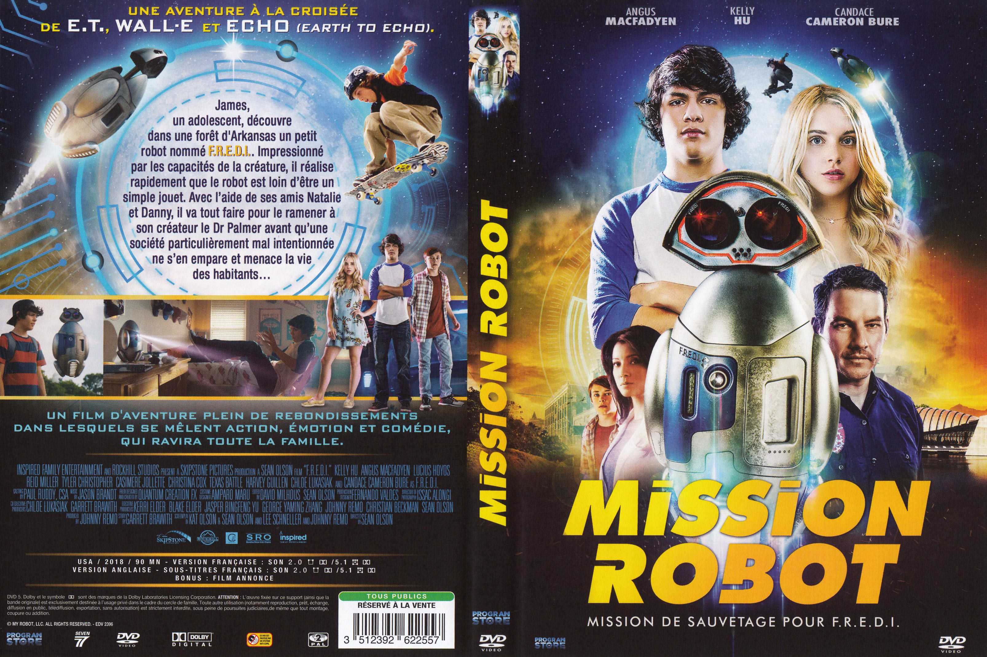 Jaquette DVD Mission robot