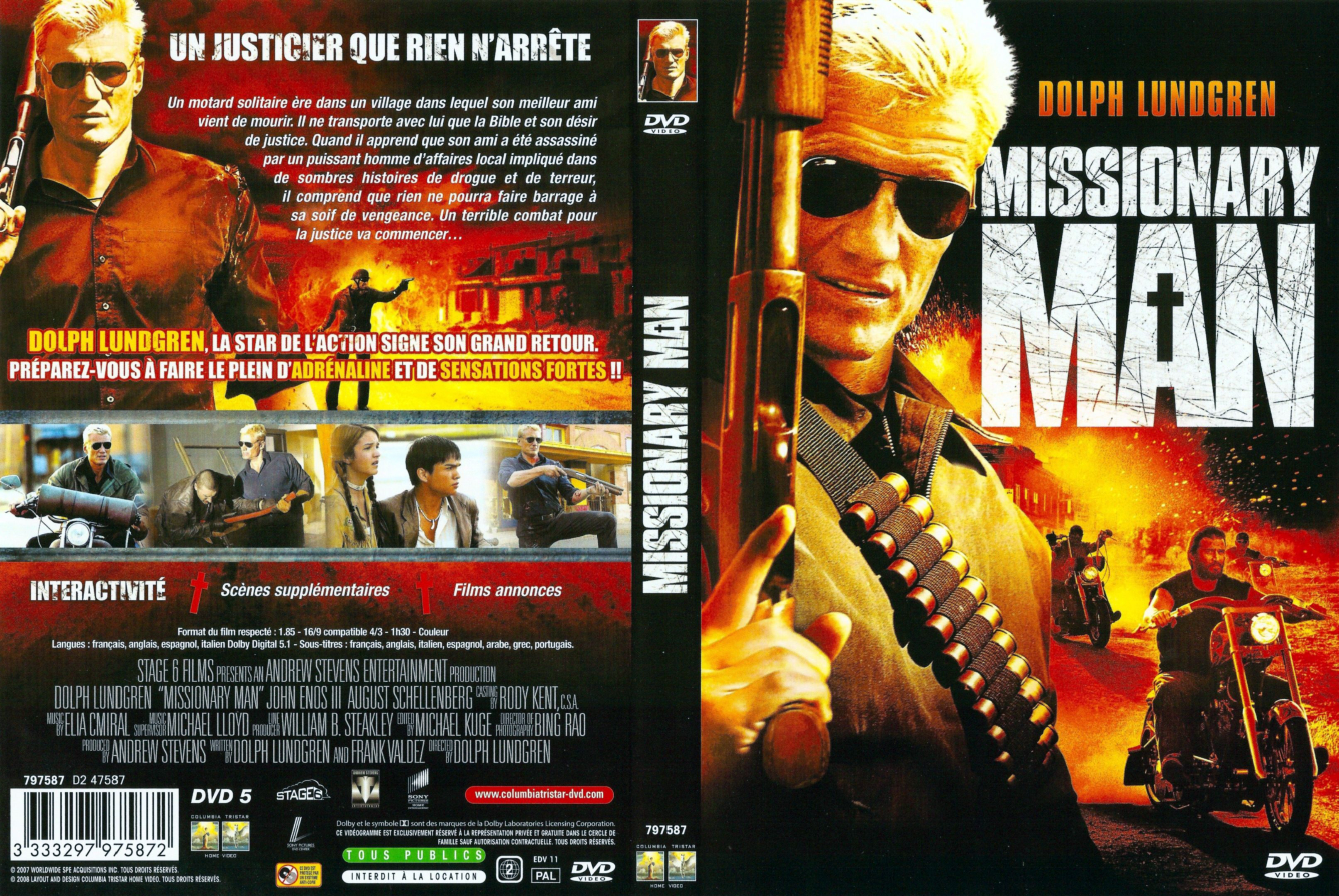 Jaquette DVD Missionary man