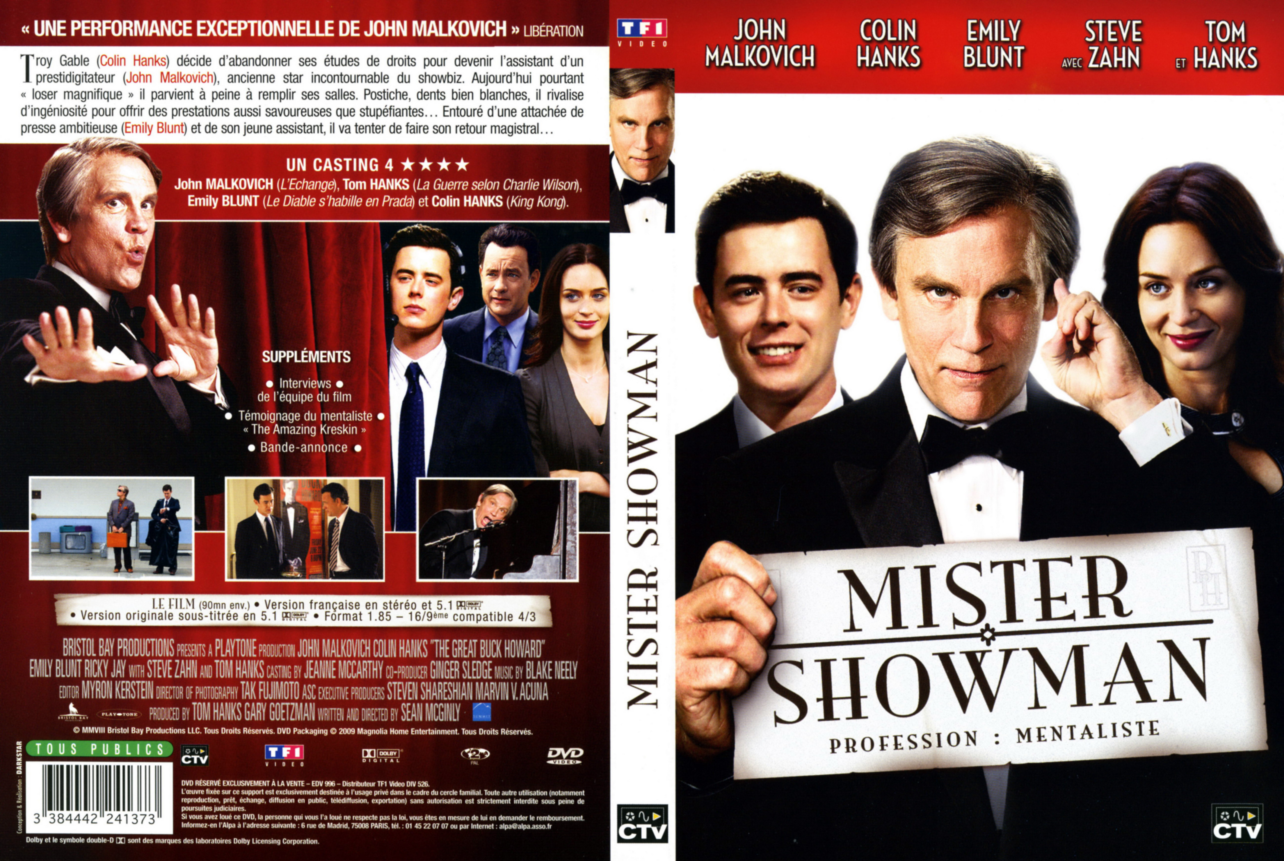 Jaquette DVD Mister Showman