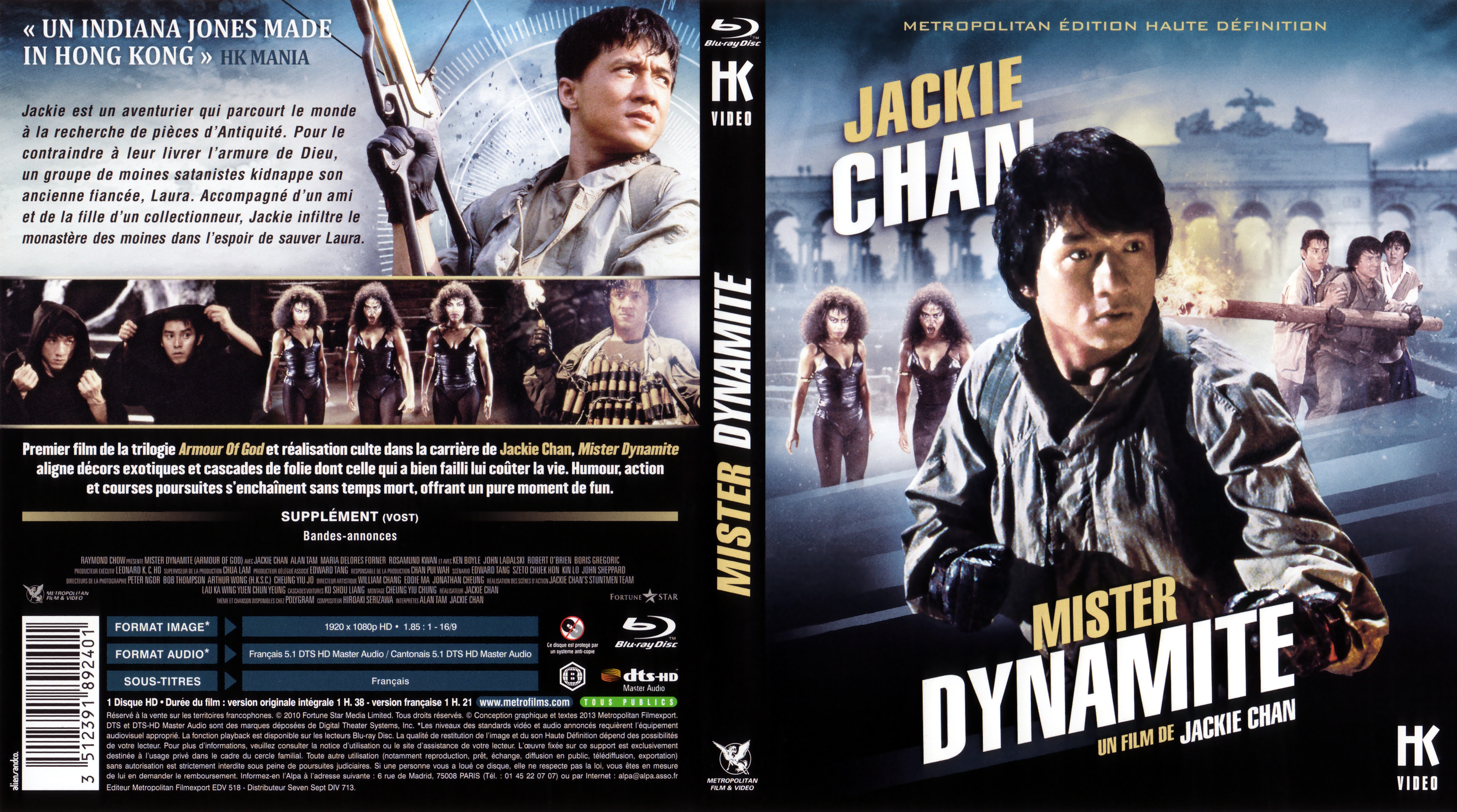 Jaquette DVD Mister dynamite (BLU-RAY)