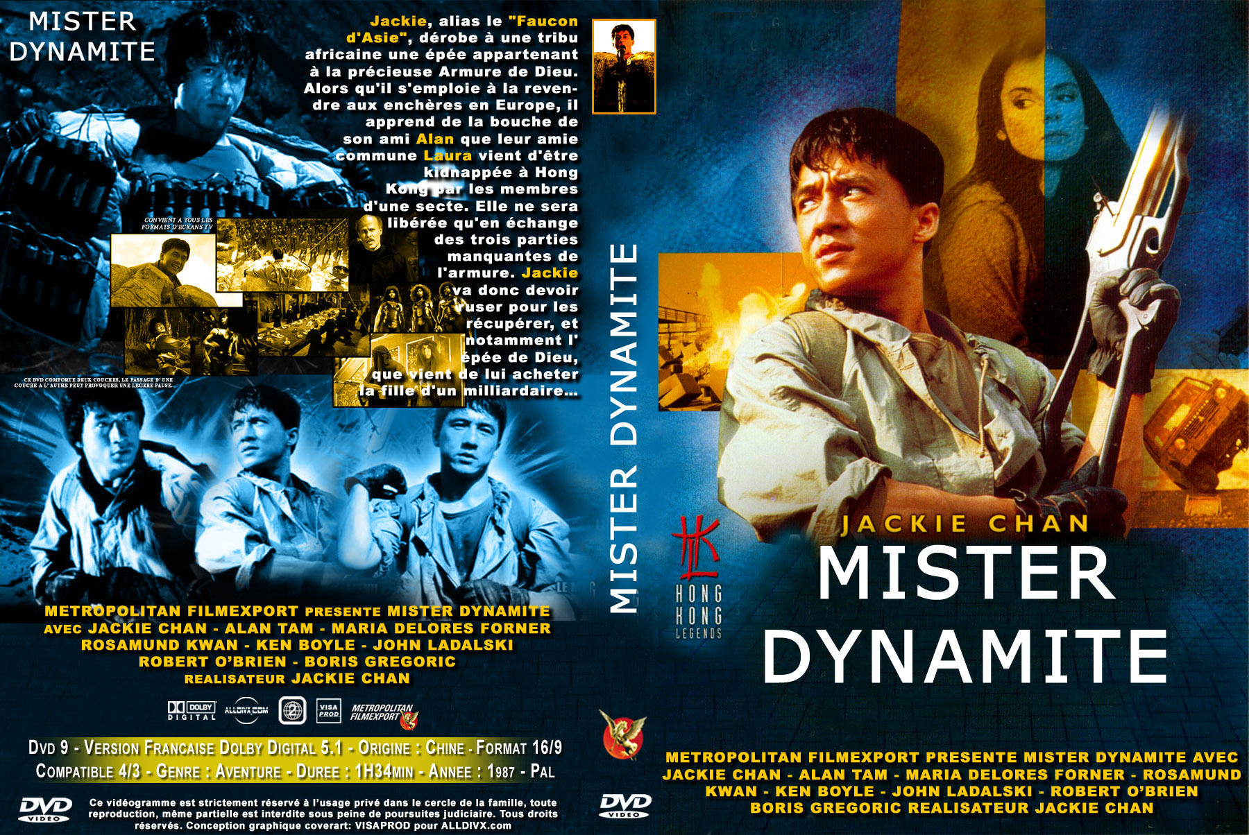 Jaquette DVD Mister dynamite custom