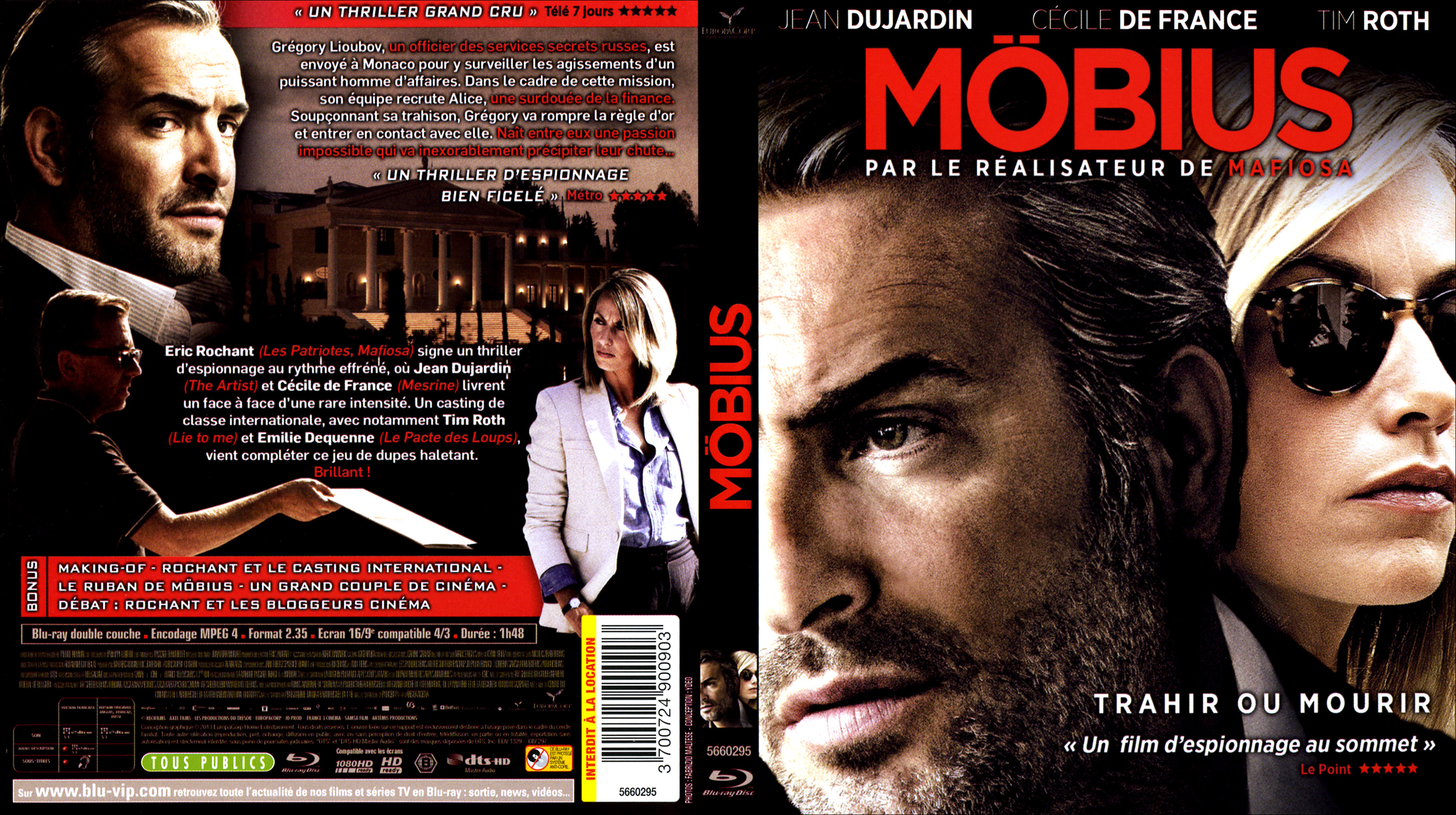 Jaquette DVD Mbius (BLU-RAY)