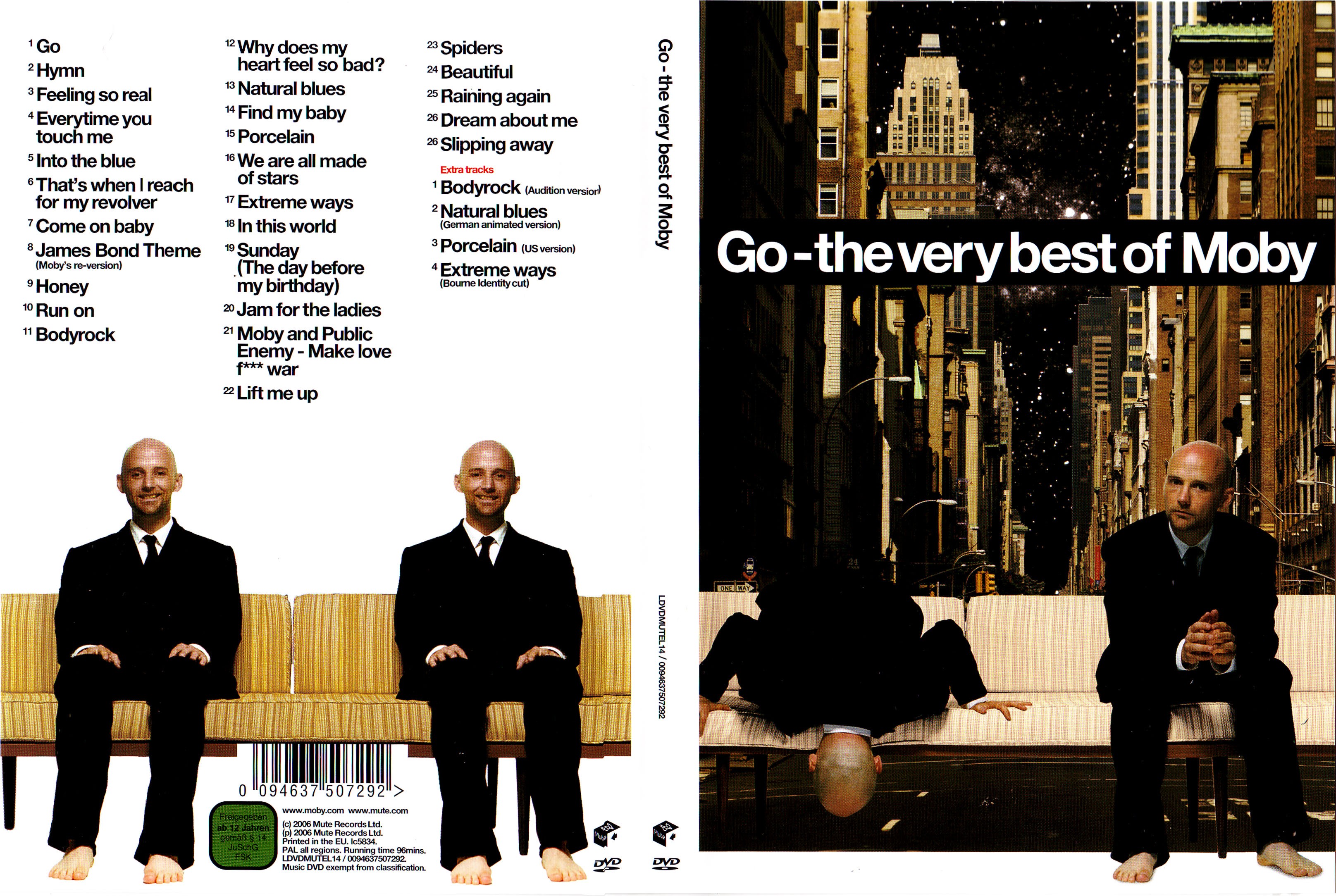 Jaquette DVD Moby Go the Very Best Of