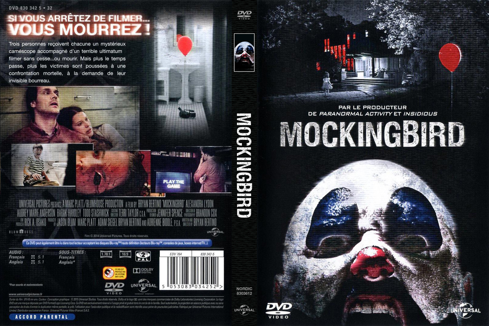 Jaquette DVD Mockingbird